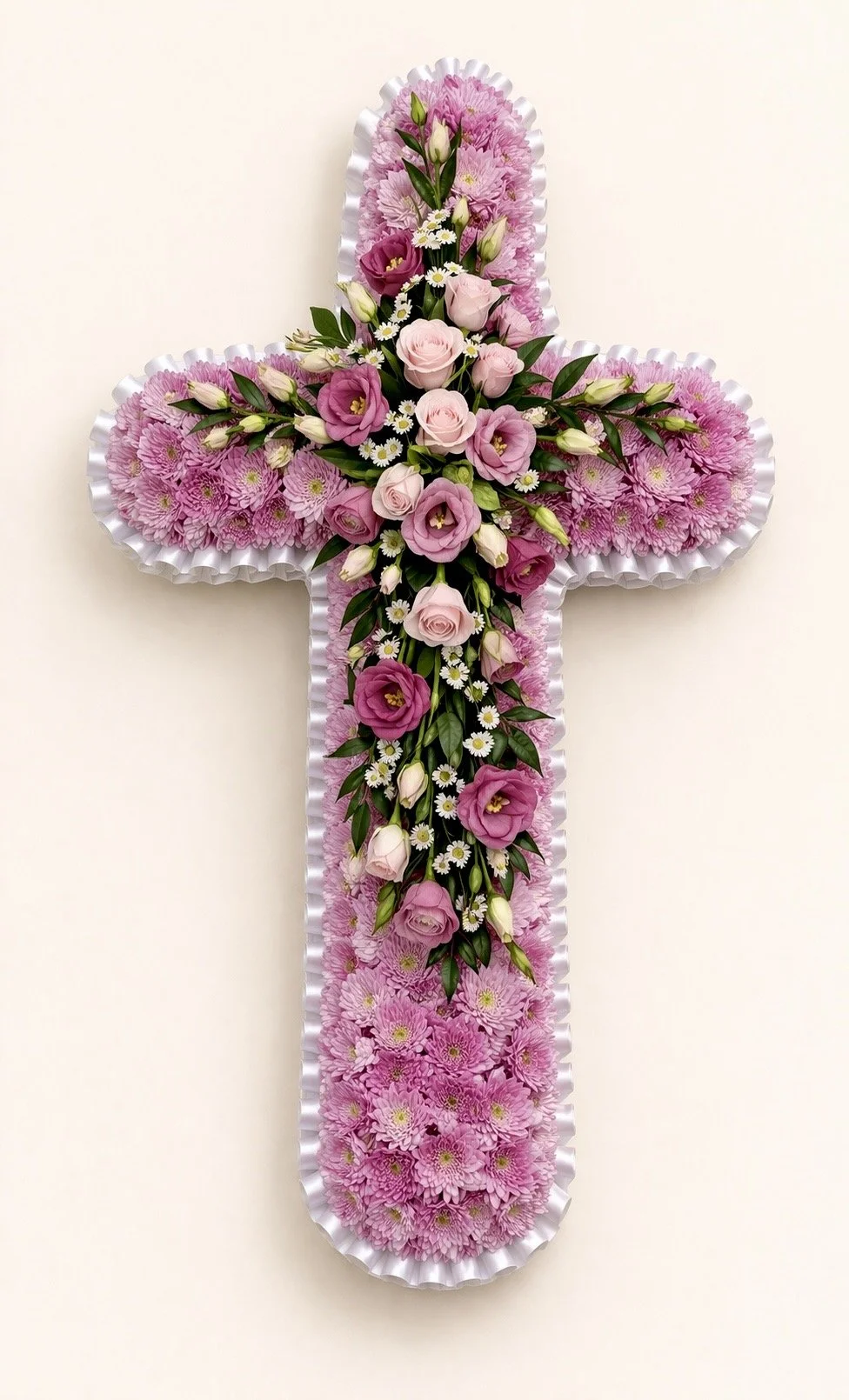 Based Cross Tribute- Mixed Pinks
