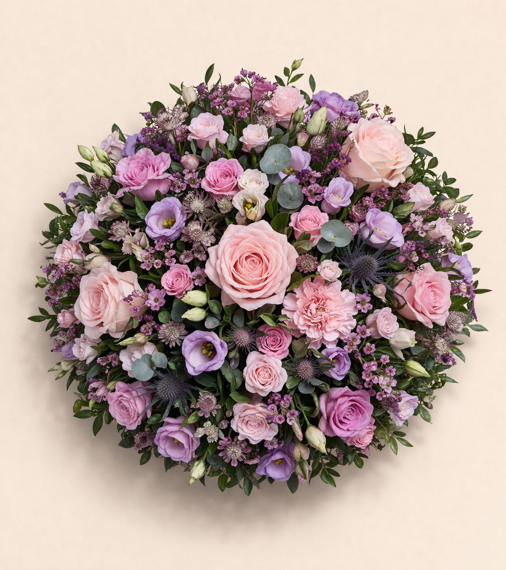 Mixed Posy Pad- Pinks & Purples