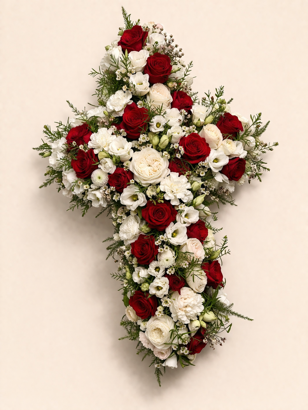 Loose Cross Tribute- Red & White