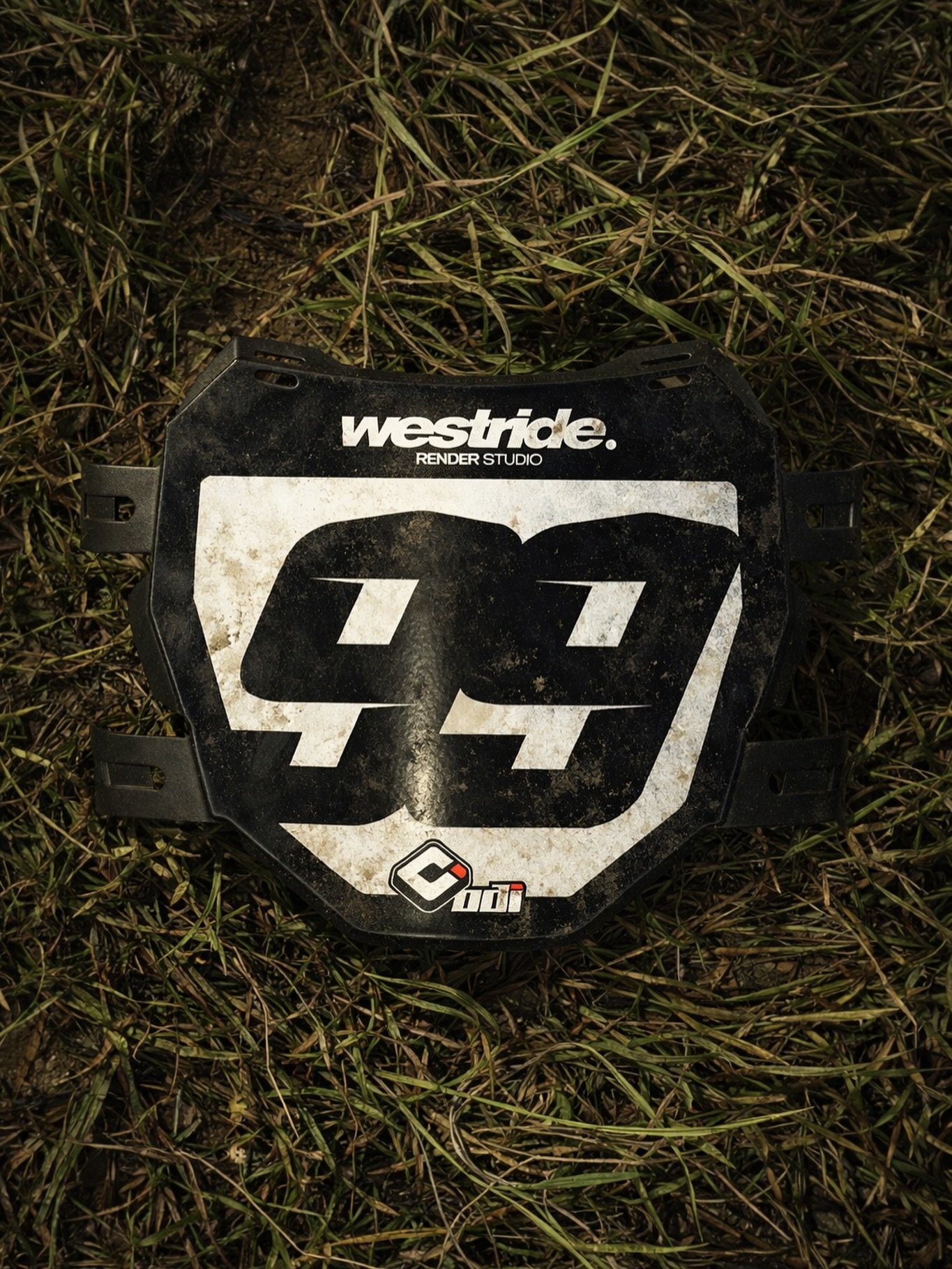 ODI DH front plate is now ready for your rendering 😎

#mxrender #render #3drender #3d #moto