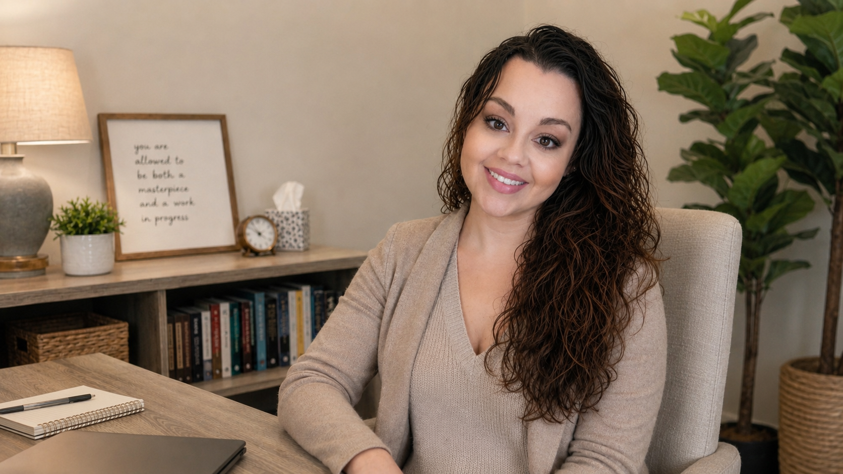 Angela Barela, MA, LPCC, therapist and founder of Blue Phoenix Therapy