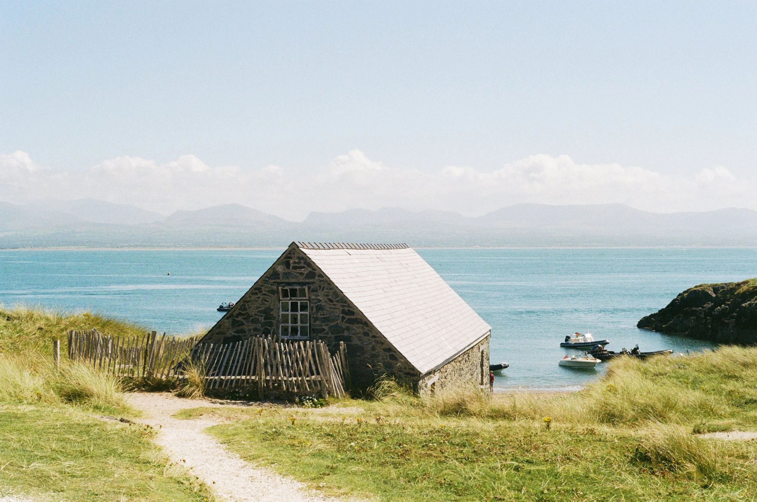 Boathouse at Newborough Forest