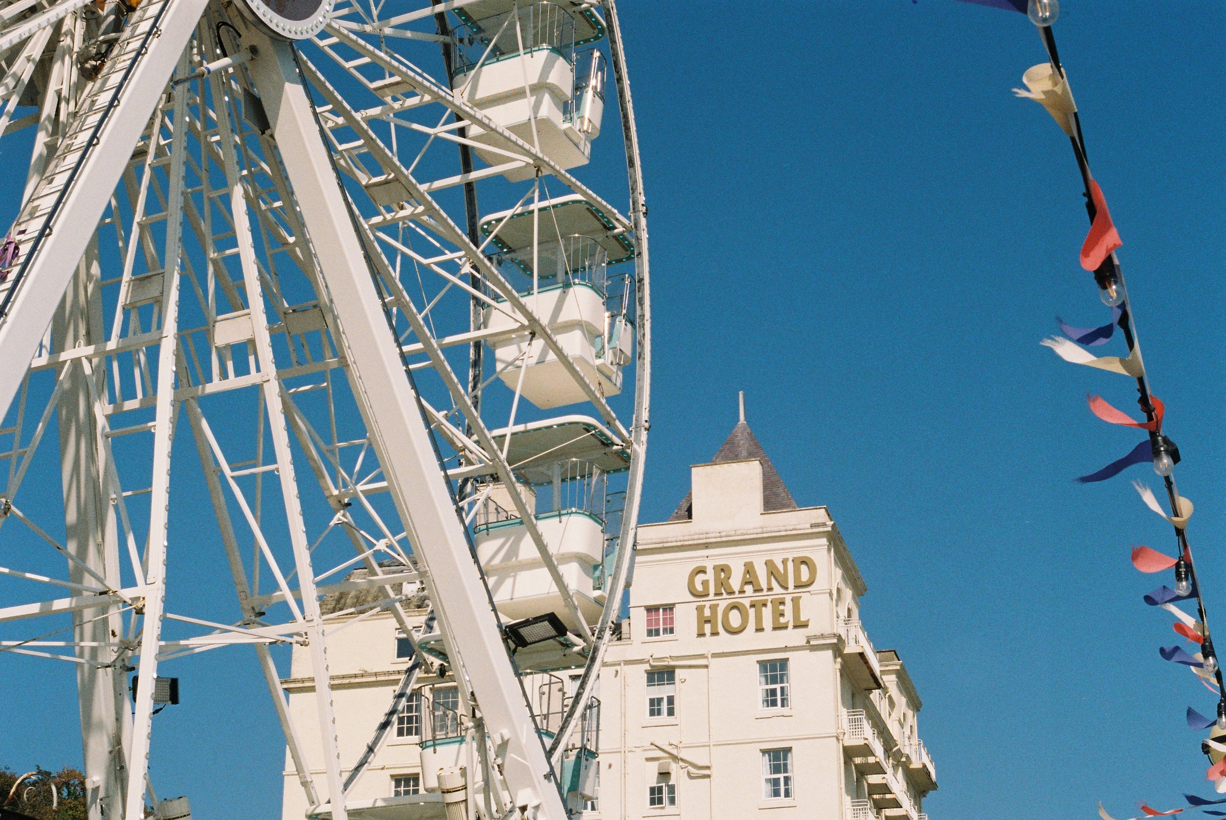 Llandudno Grand Hotel and Ferris Wheel