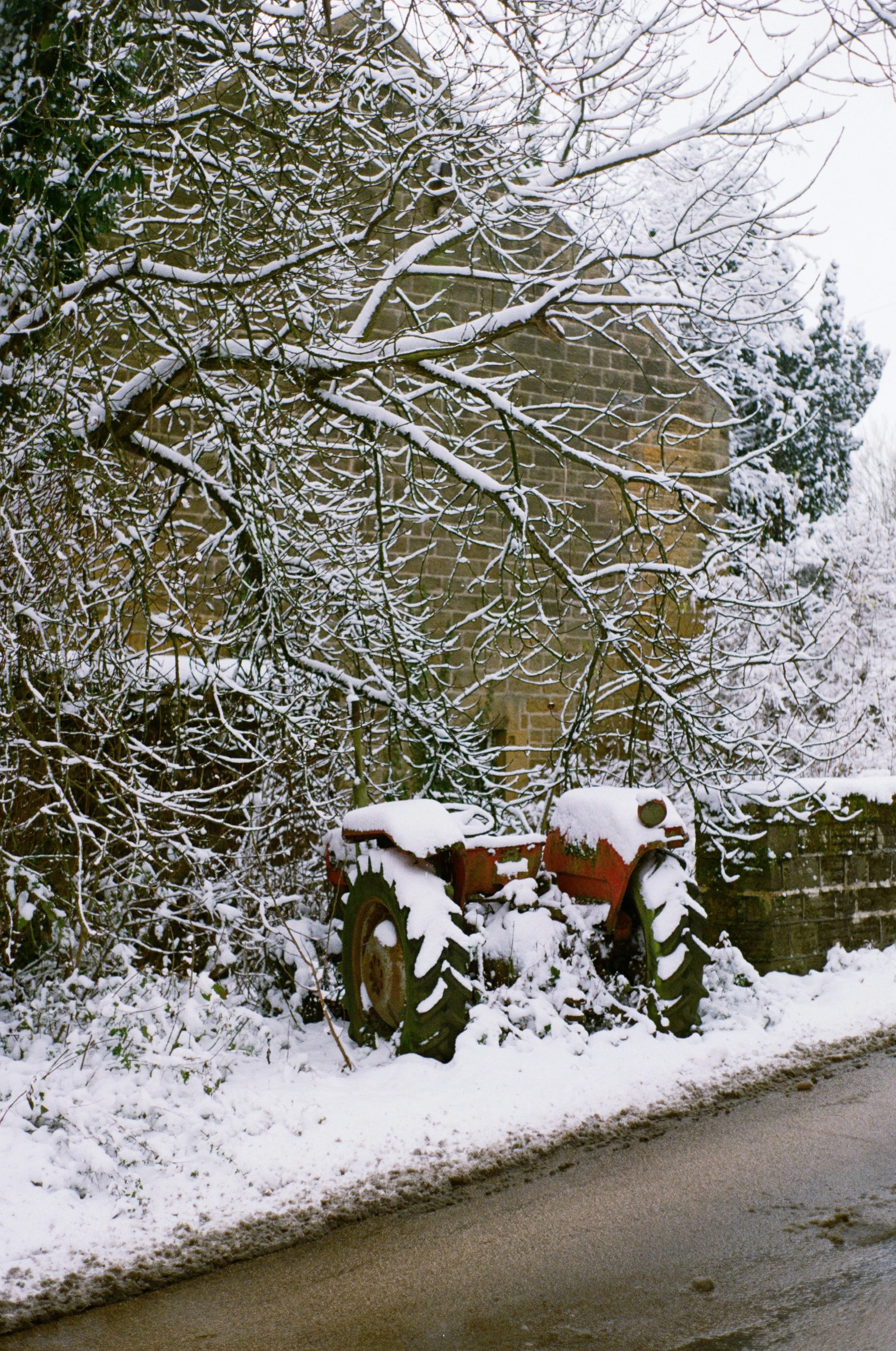 Tractor in Penistone