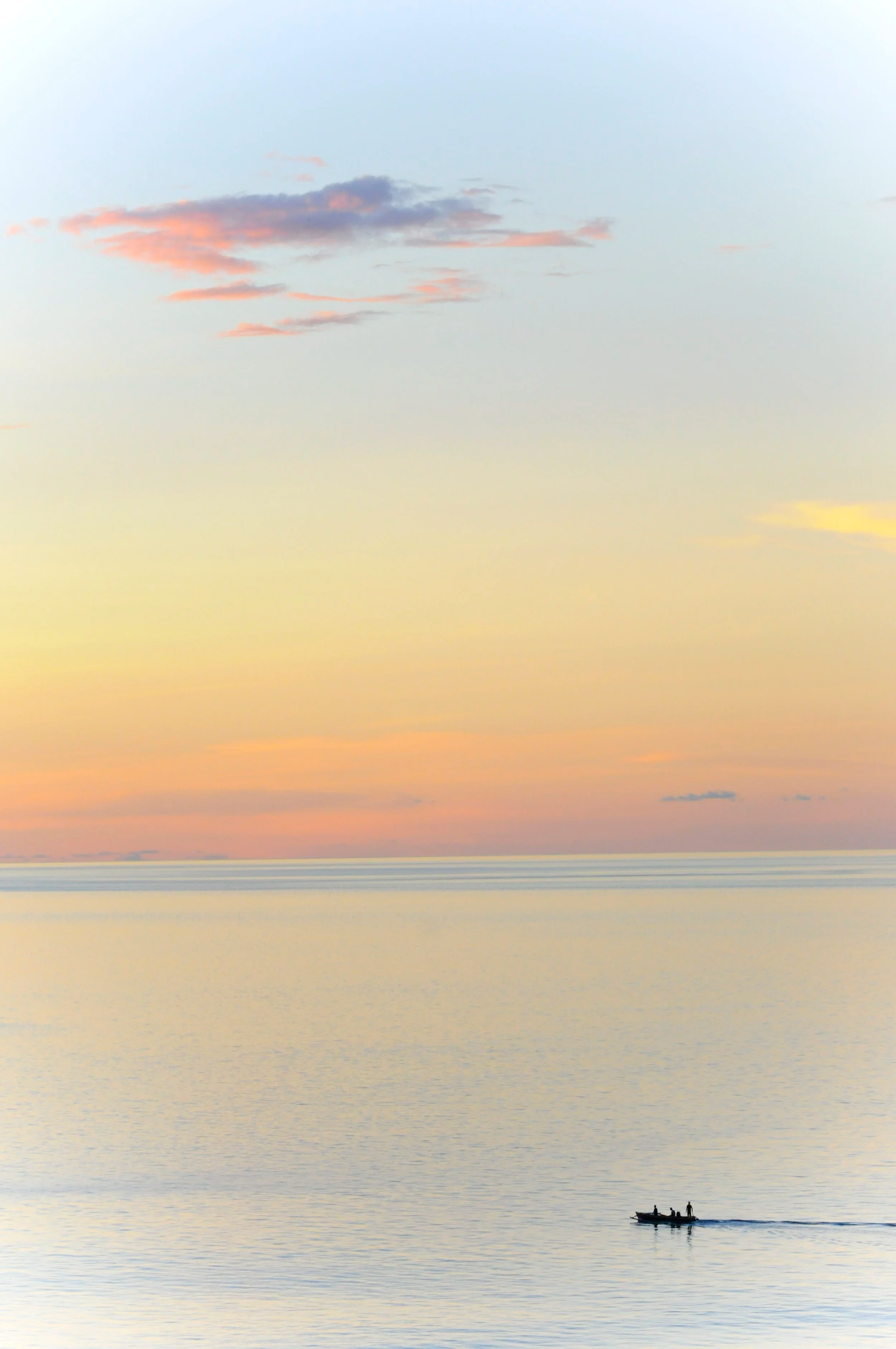 dawn next to dili