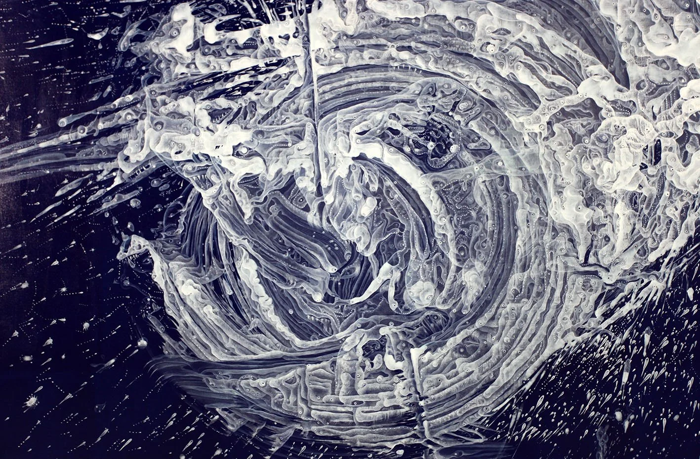 後內經圖 - 霹靂 / Post - Inner Scripture - Breaking — 彭弘智 Hung-Chih Peng