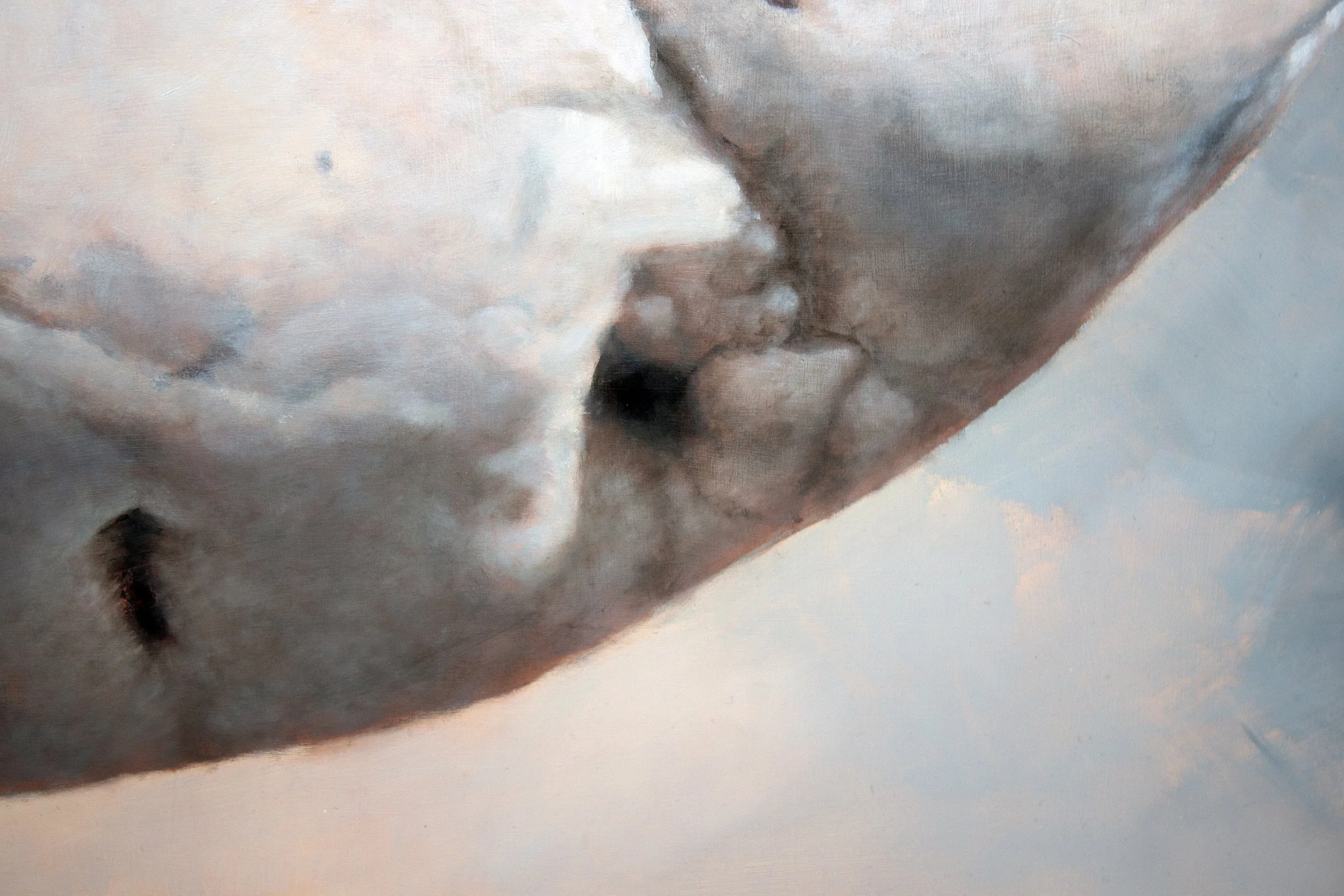 Meanwhile, otherness watches us from the shadows (detail)