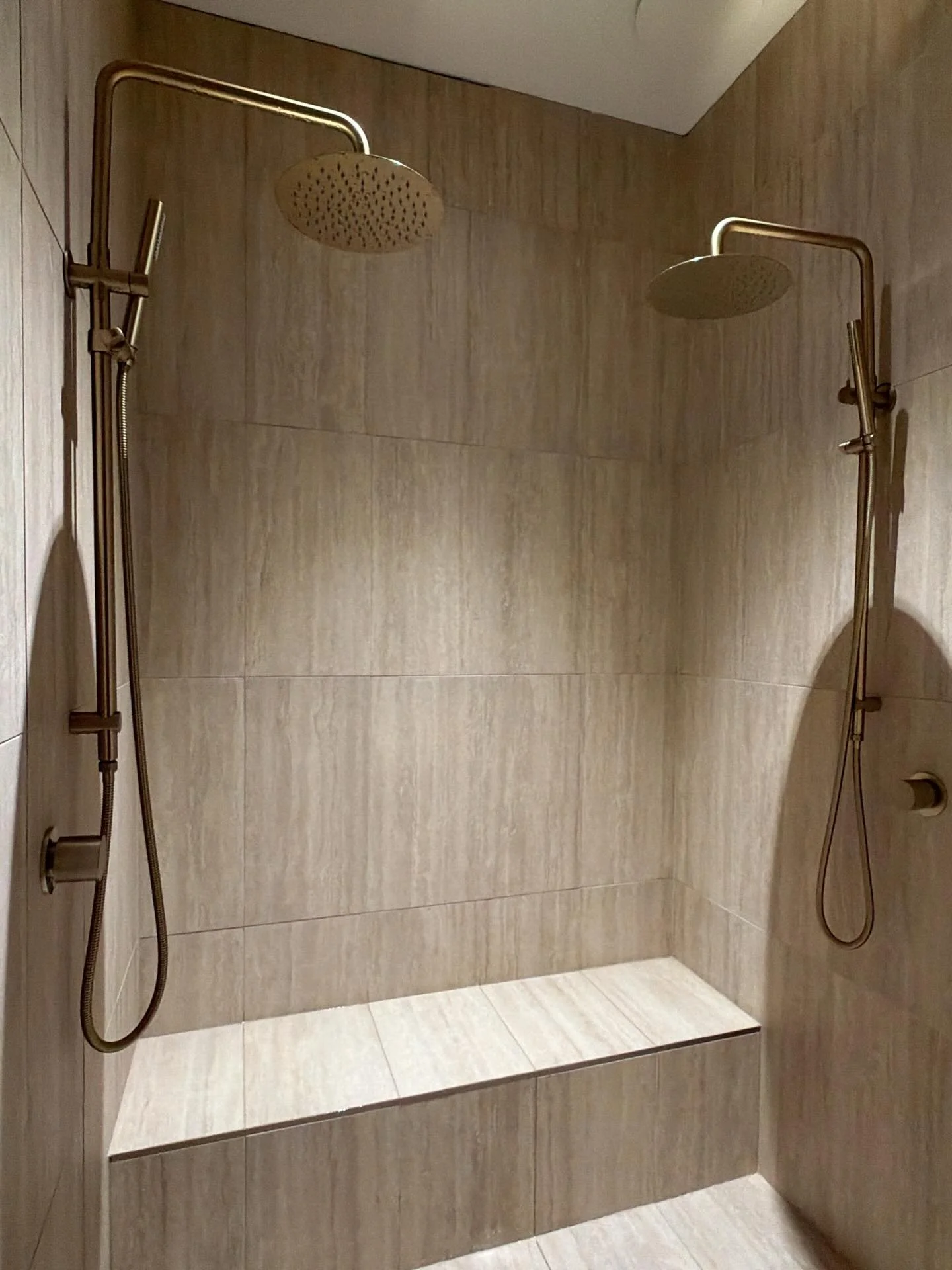 Double Shower and Seat.

From our Menai Project.

#sydney #shower #love #double #bathroom