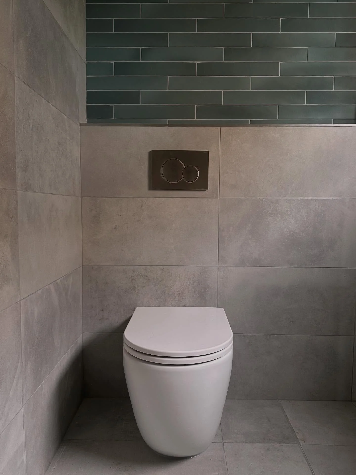 Cool, Calm and Collected whilst on this Porcelain Throne 👑 

This has been an awesome project in Clovelly, the colours our out of our norm but very welcome moving forward. 

#blue #toilet #bathroom #project #sydney