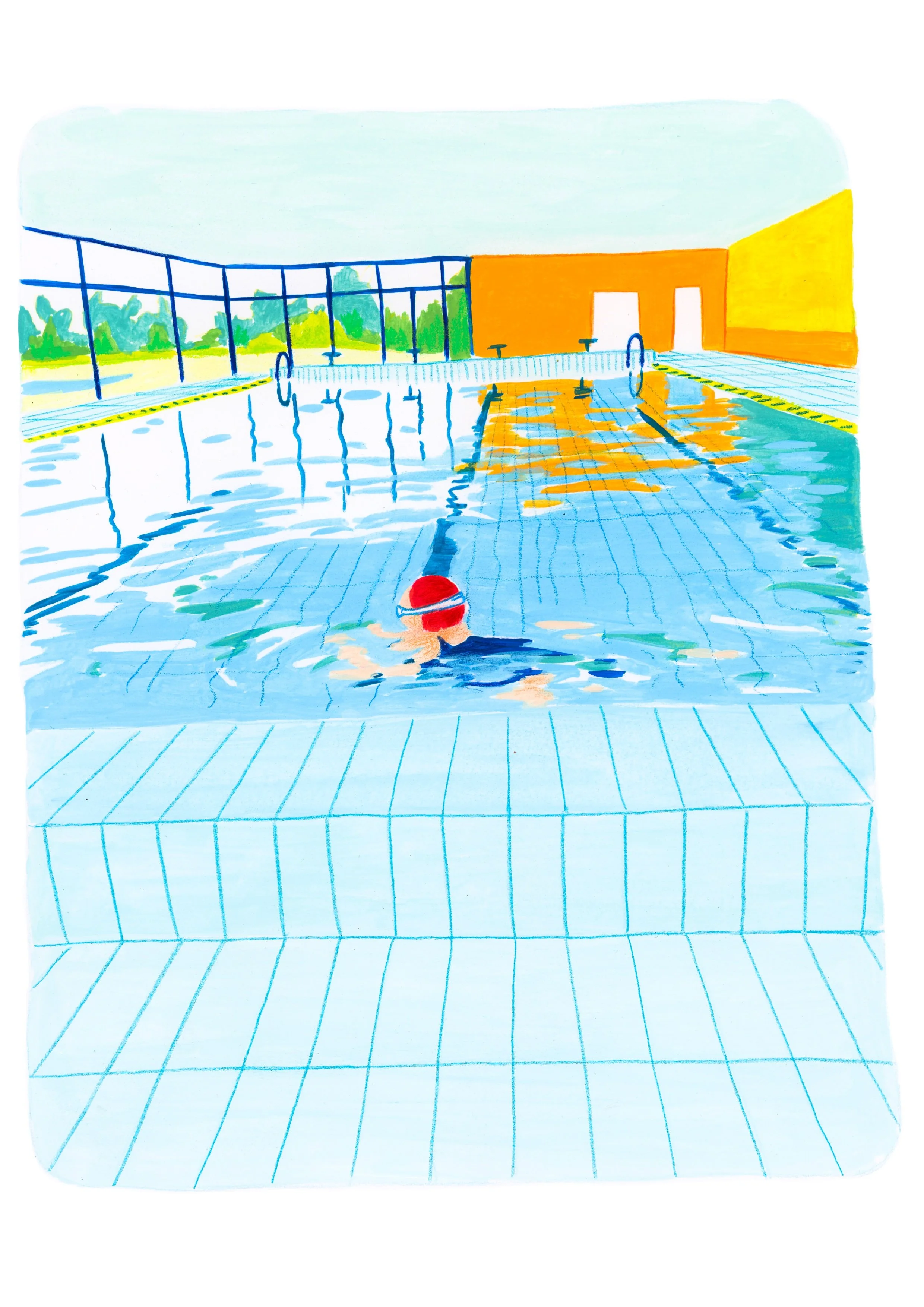 Un été à la piscine