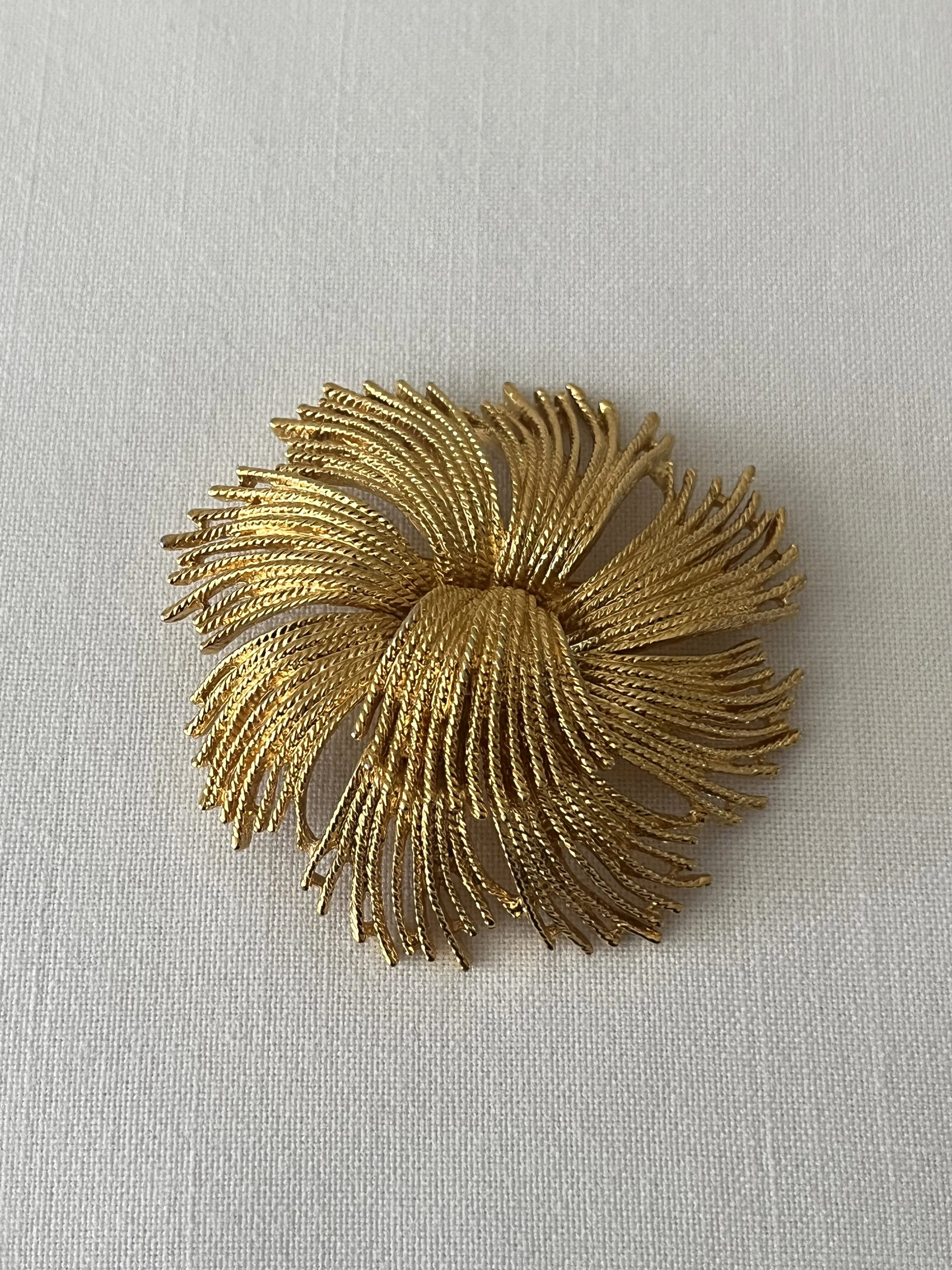1960s Monet Fringe Brooch
