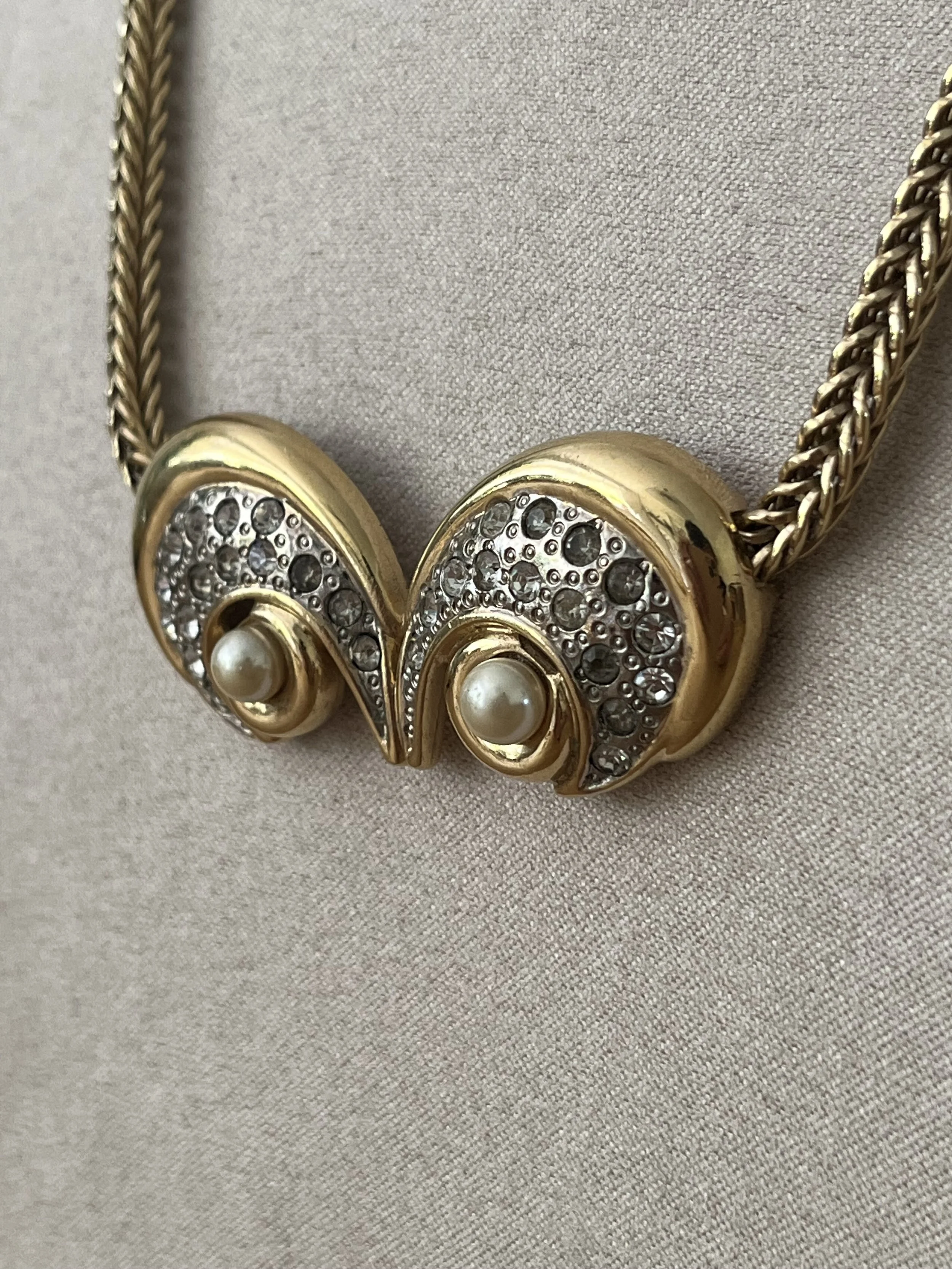 Rare Valentino Double Pendant