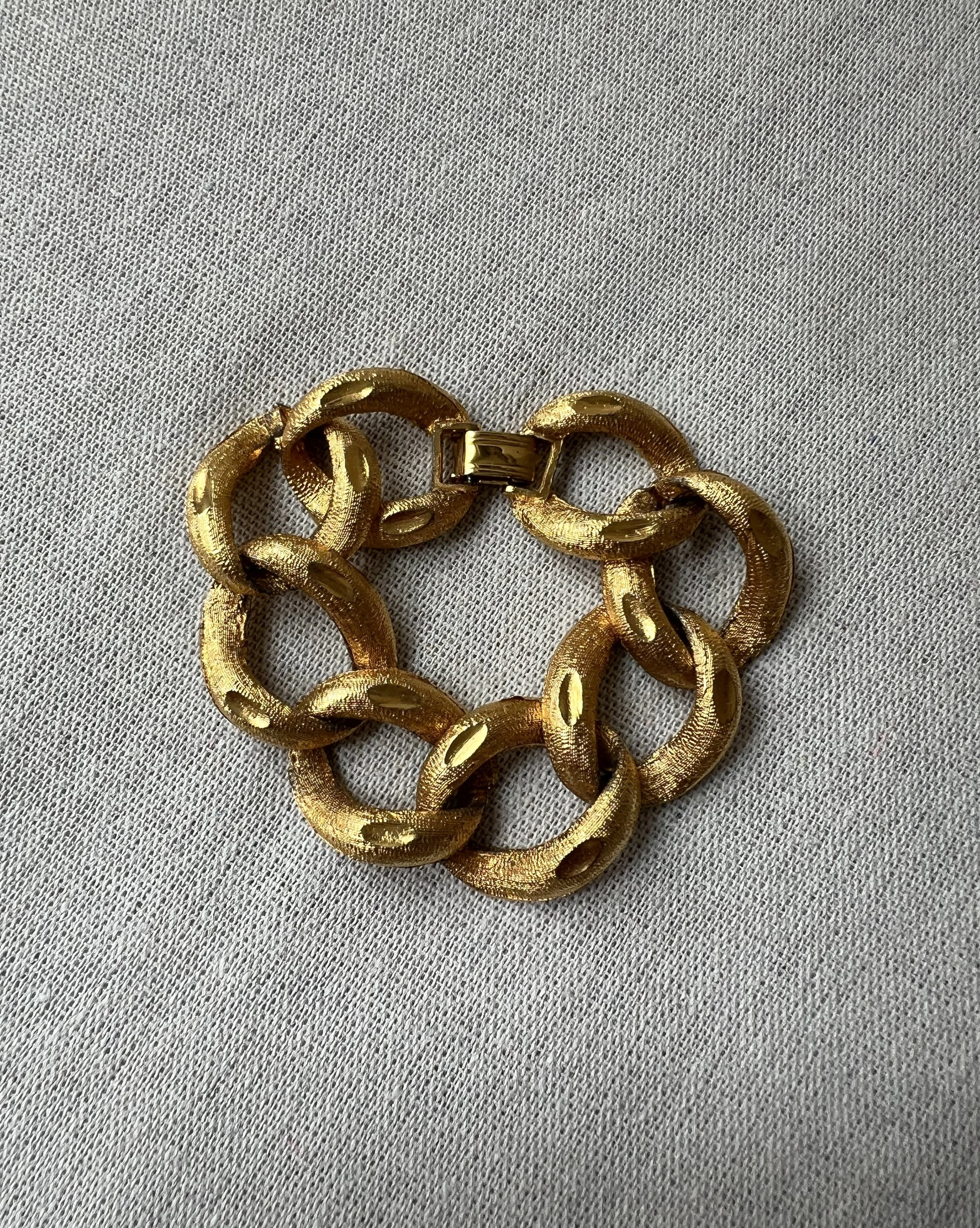 1980s Chunky Chain Bracelet
