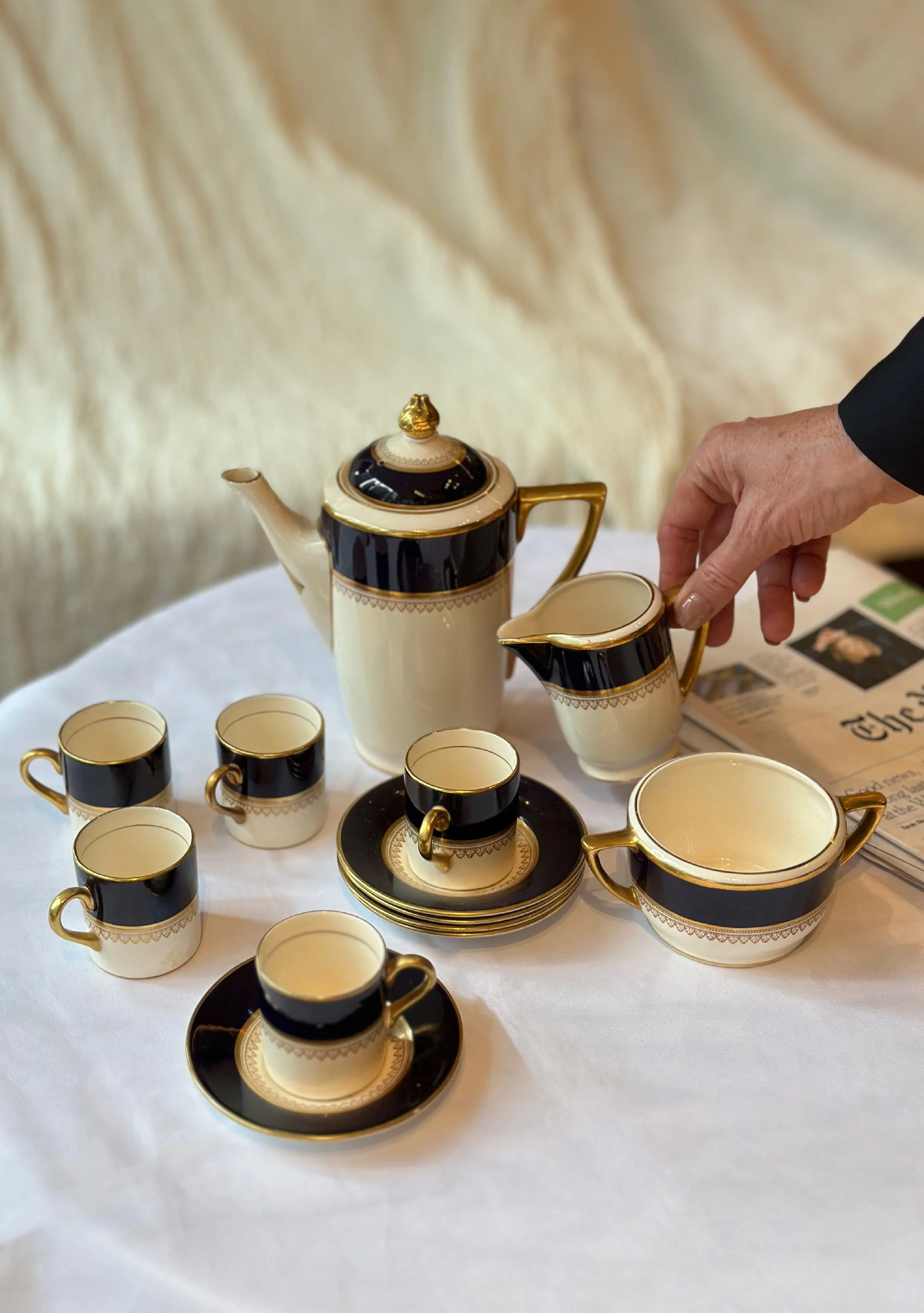 Mid-Century Ambassador Ware Coffee Set by Soho Pottery