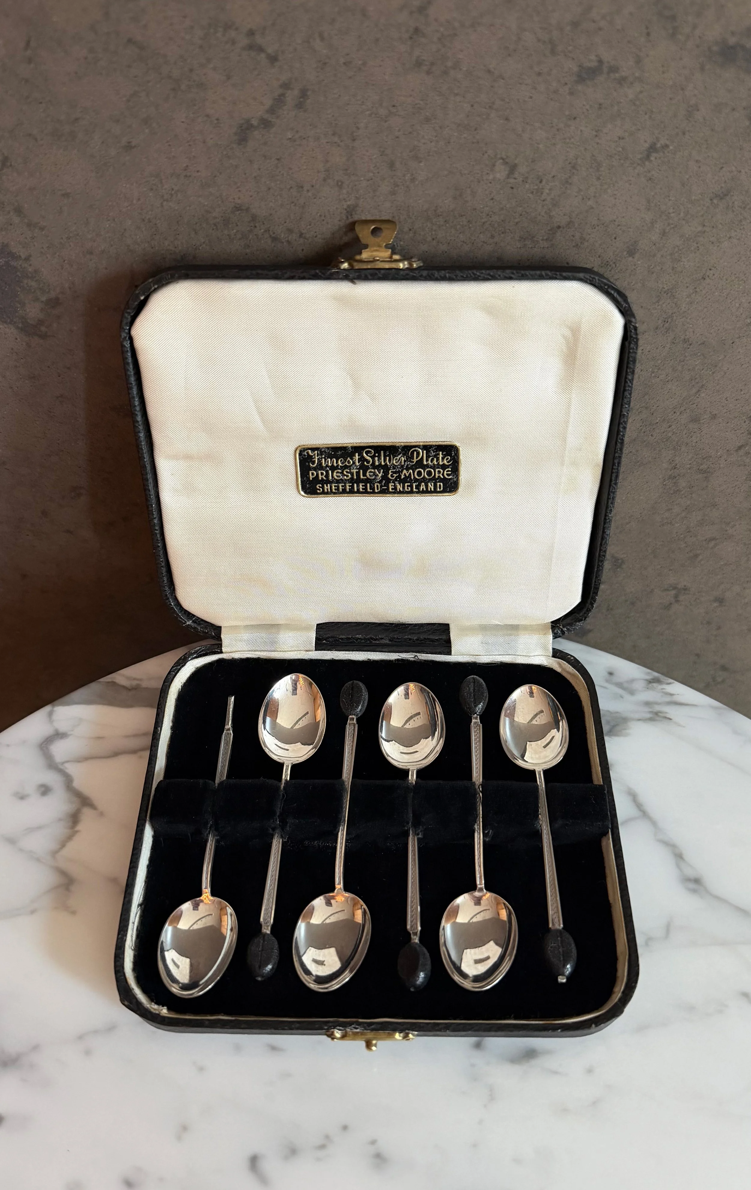 Priestly & Moore Bean Tipped Coffee Spoons