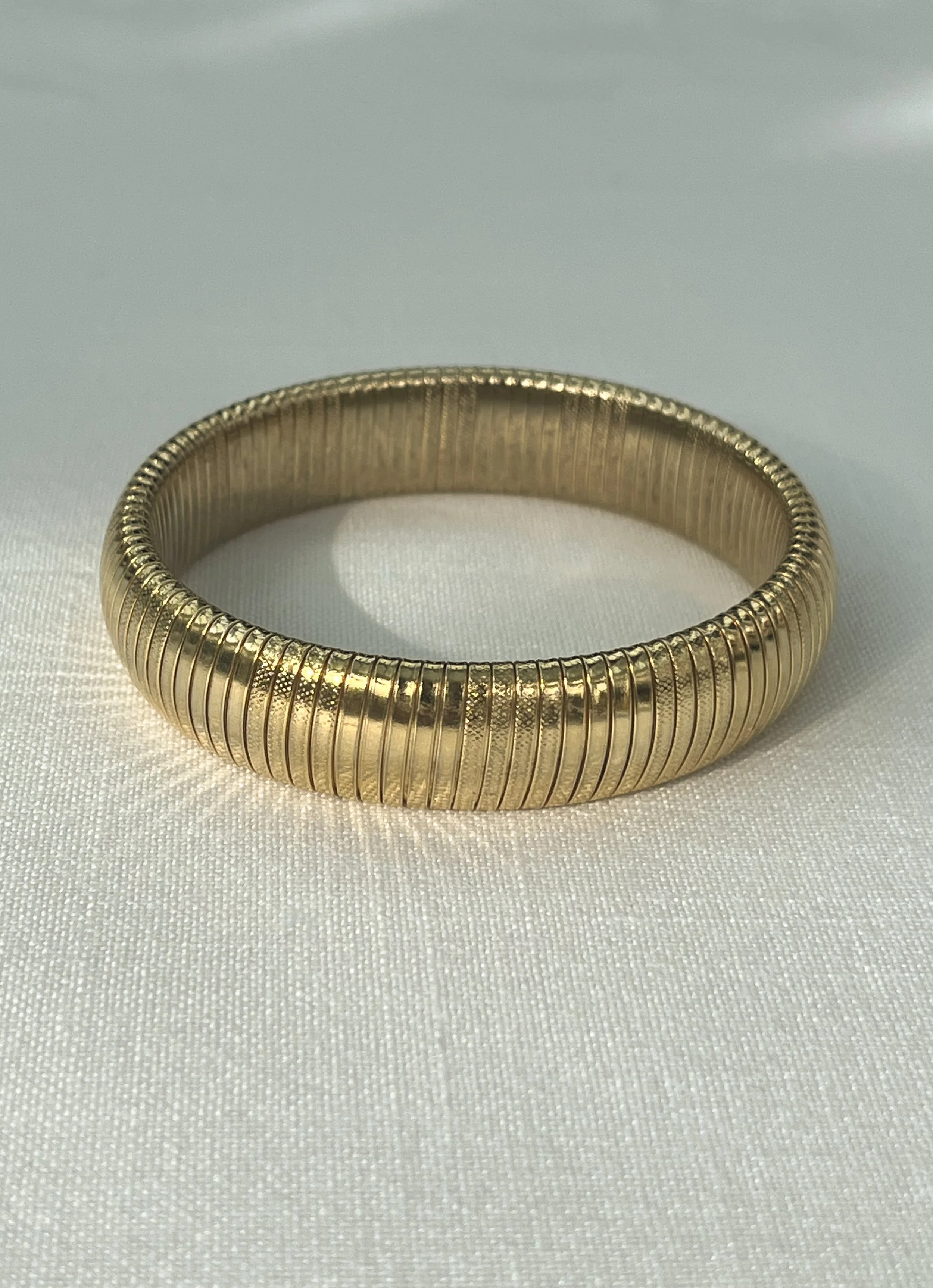 1980s Gold Omega Bracelet