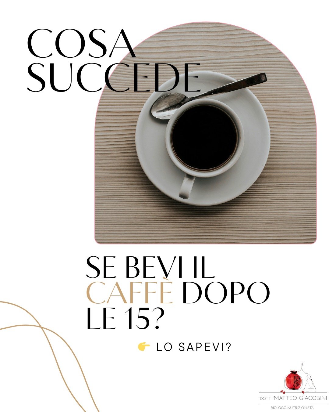 ☕Prendere un caff&egrave; dopo le 15:00 pu&ograve; avere effetti diversi a seconda della tua sensibilit&agrave; alla caffeina.

💯Non ci sono solo effetti negativi, infatti, se bevuto con il giusto timing, pu&ograve; avere effetti positivi sulla perf