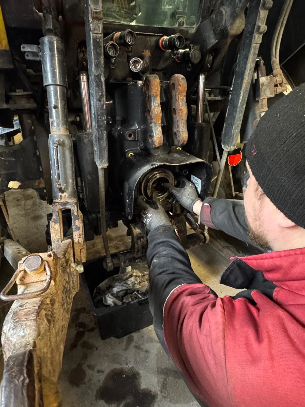 voimanottoakselin stefan vaihto