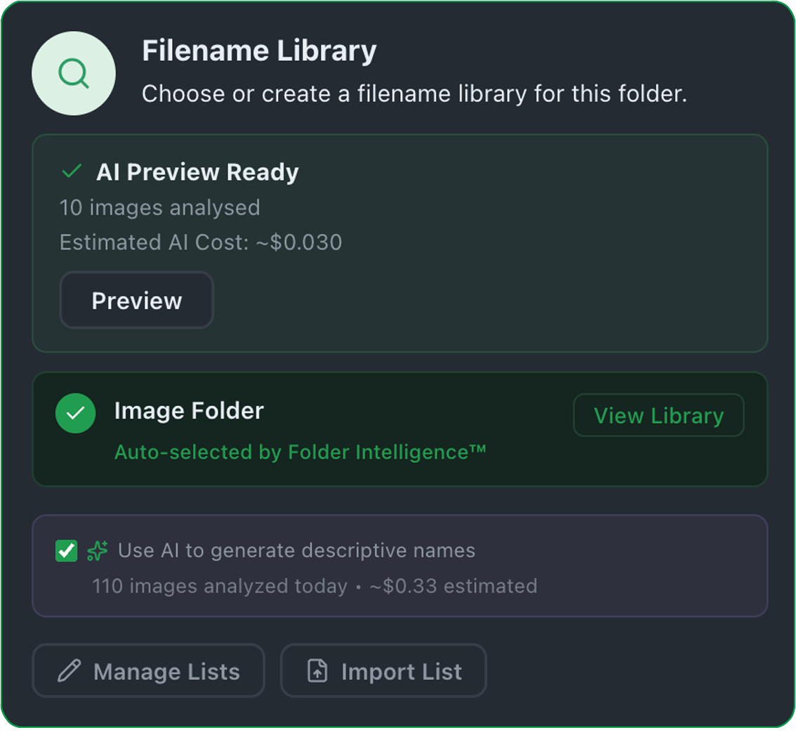 AI ready to preview
