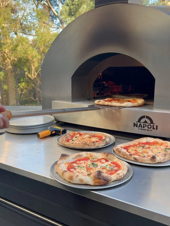 Even on a scorching 40&deg; day, the oven stays lit 🔥
Fresh, authentic Italian woodfired pizza to impress your guests, family, and friends.
Now taking bookings for your next event 🍕
#pizzamore #woodfiredpizza #sydneypizza #sydneycatering #sydneyeve