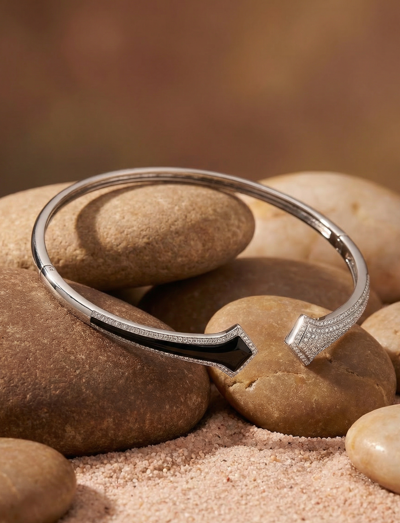 Fable-AllStable-Collection-TheMare-choker-Onyx-Diamond-925SterlingSilver