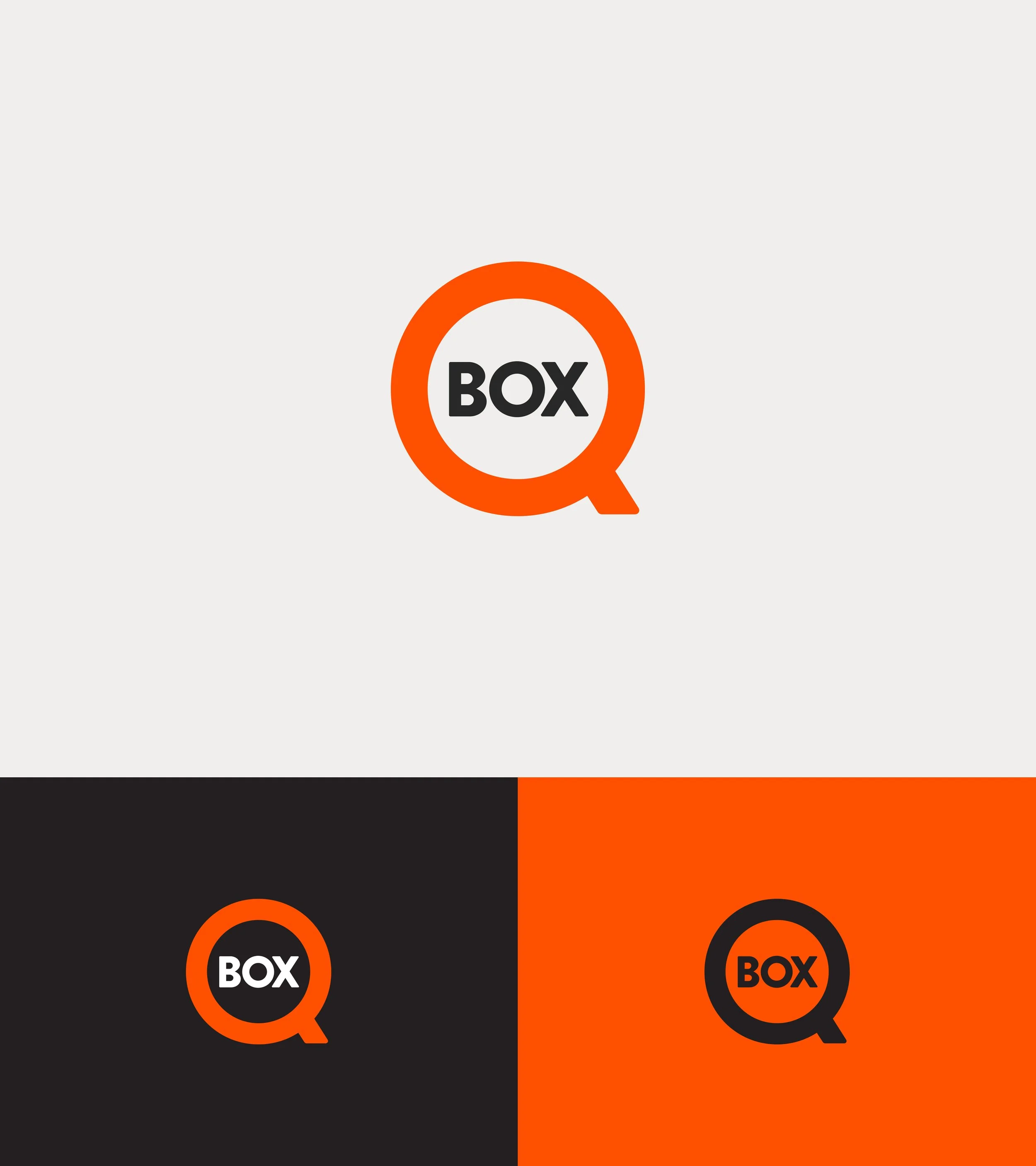 QBox logo design