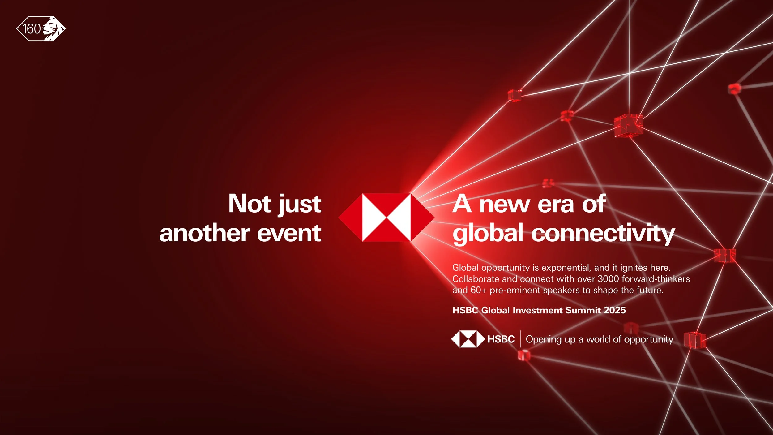 HSBC Global Investment Summit 2025 overarching campaign key visual
