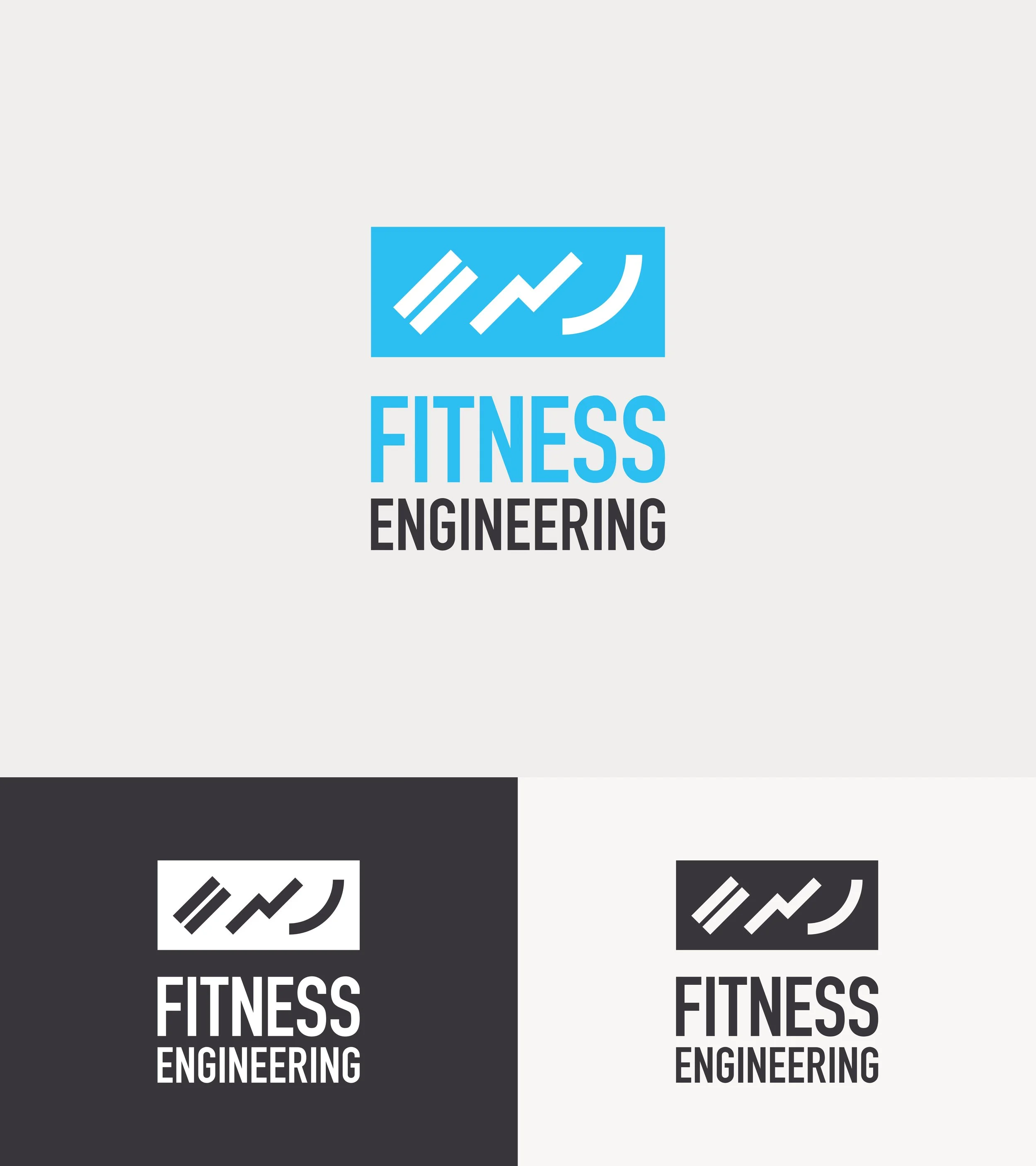 Fitness Engineering logo design