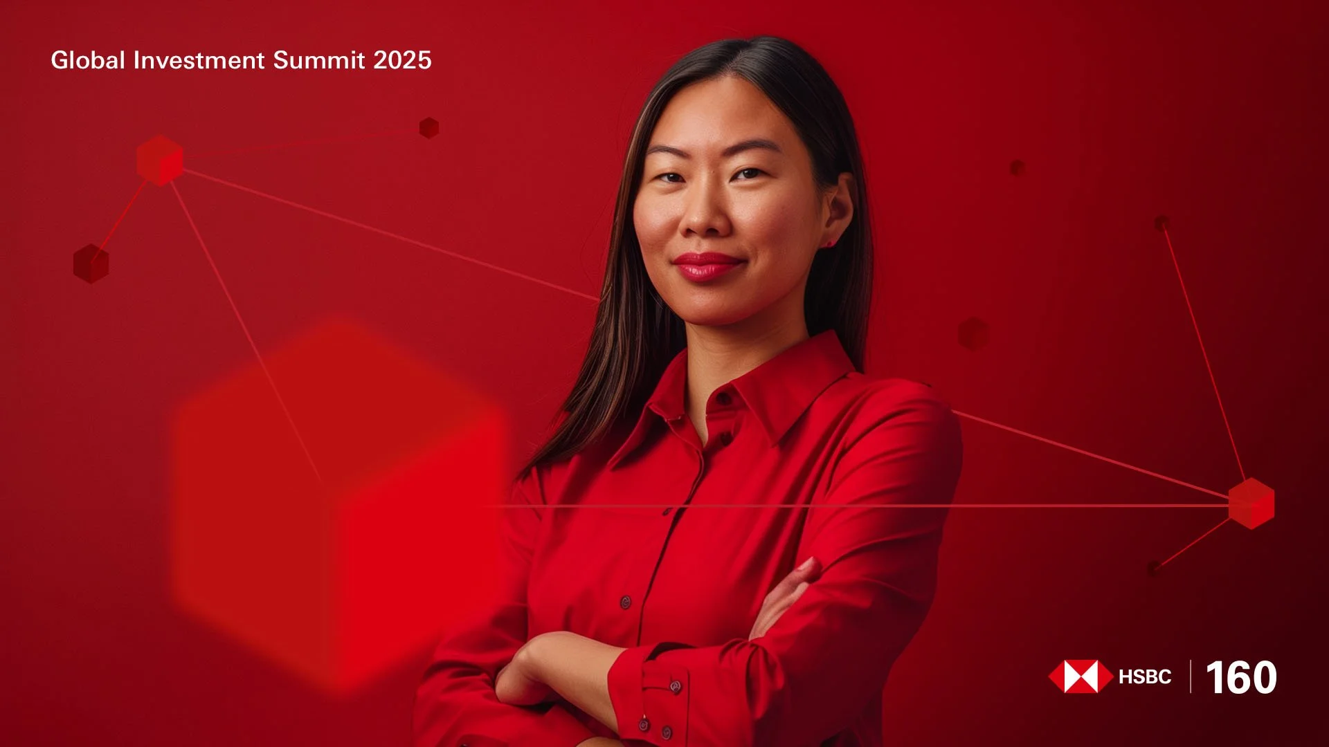 HSBC Global Investment Summit 2025 campaign concept visual