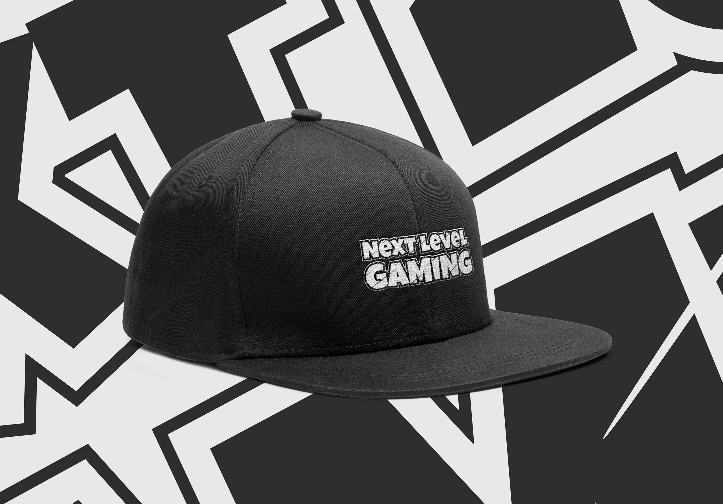 Next Level Gaming branded cap merchandise