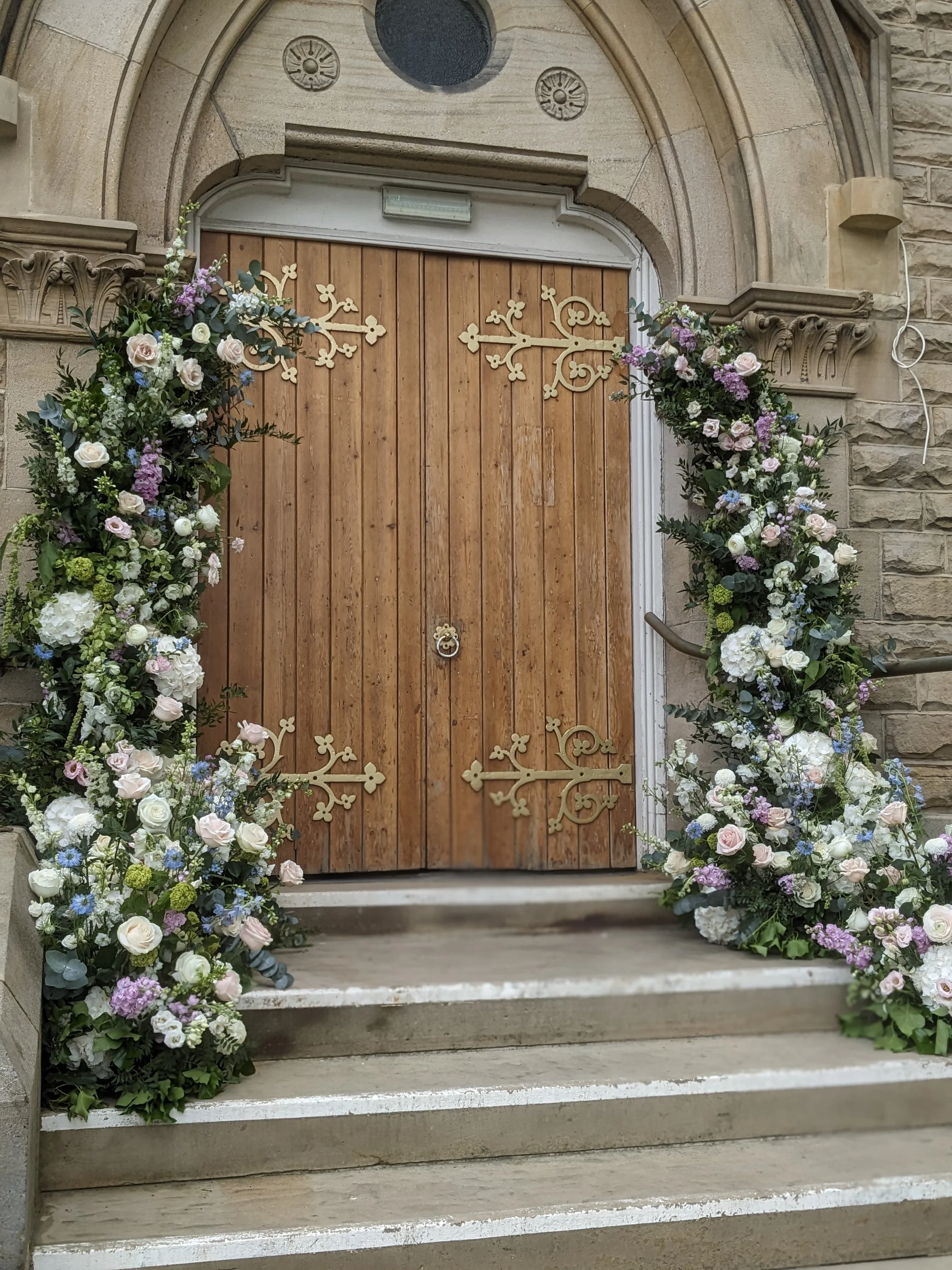 Church flower arch