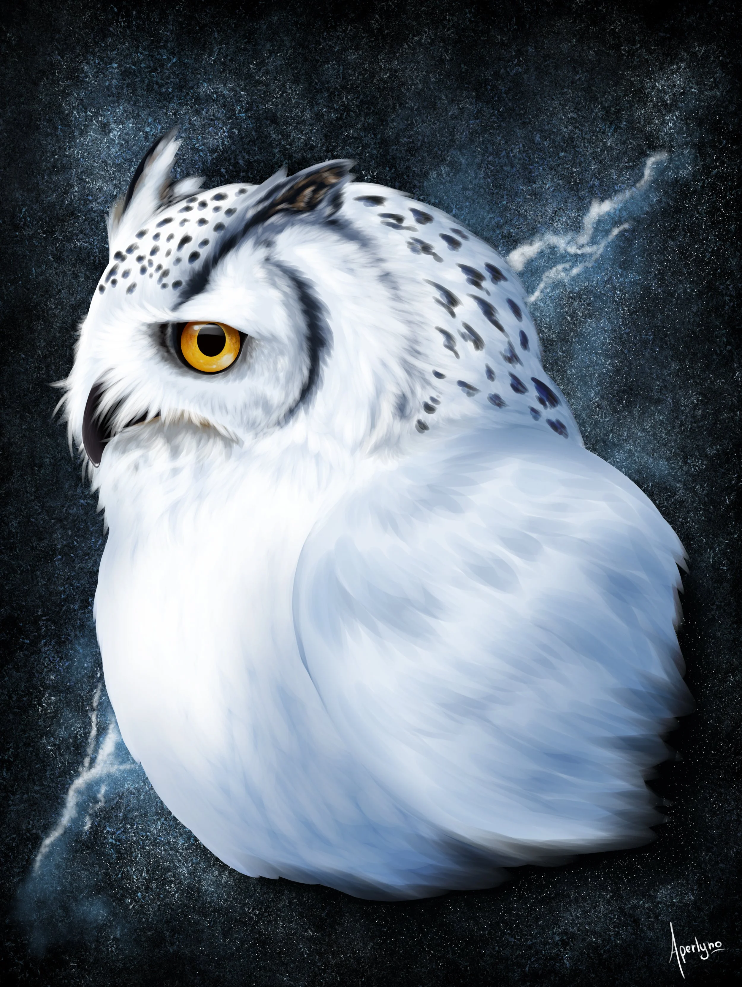 Snow owl