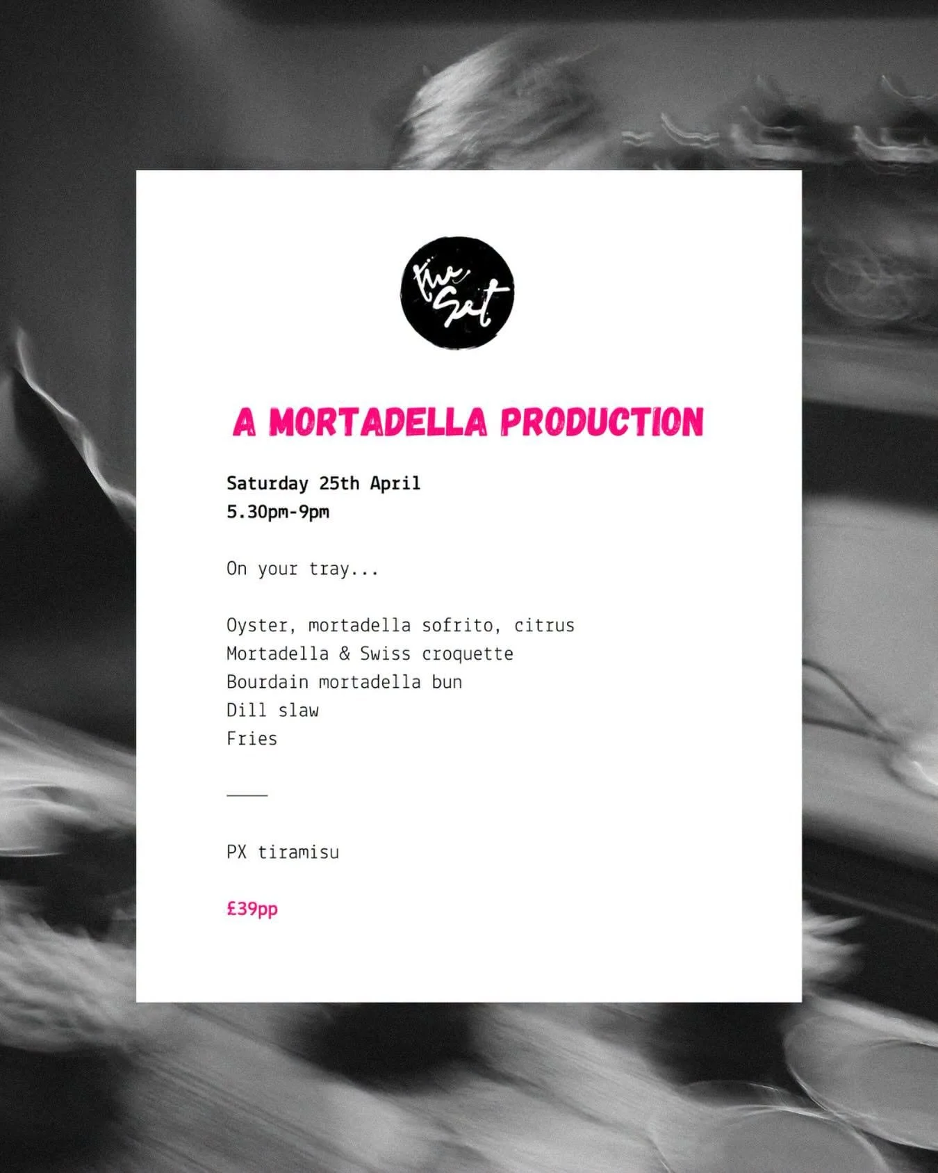 WHO WANTS IN ON THE PINK STUFF? 🐽

BOOKINGS OPEN. BOOKINGS ONLINE.

TRAYS NEXT SATURDAY FROM 5.30PM (25TH)