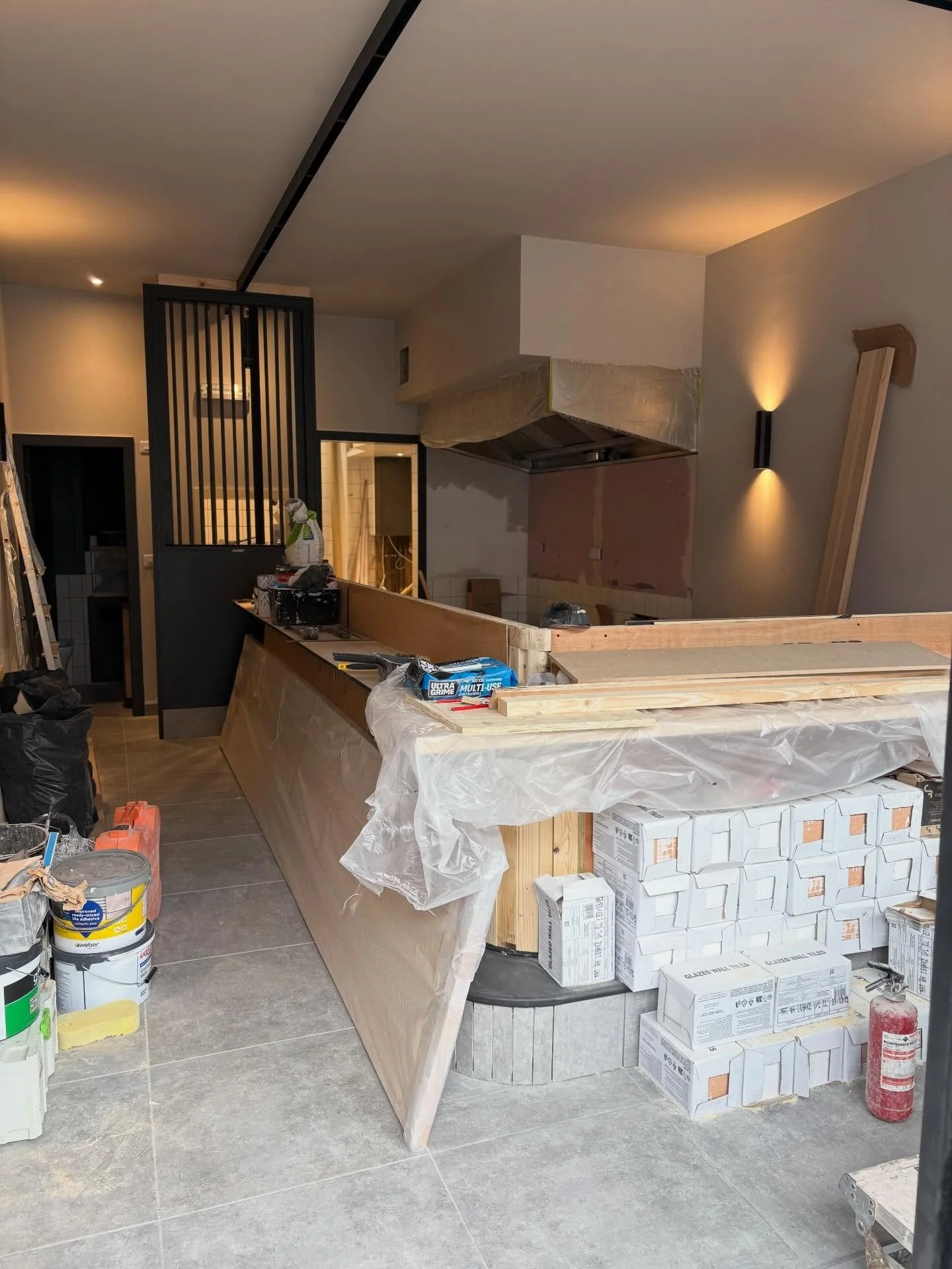 Counter culture

This time next week our Wooden counter will be complete. A beautiful 4.2m piece of full stave British Ash arrived yesterday which will finish the design.

Just 10 of you will dine on it while we cook and serve you from behind it. 

B