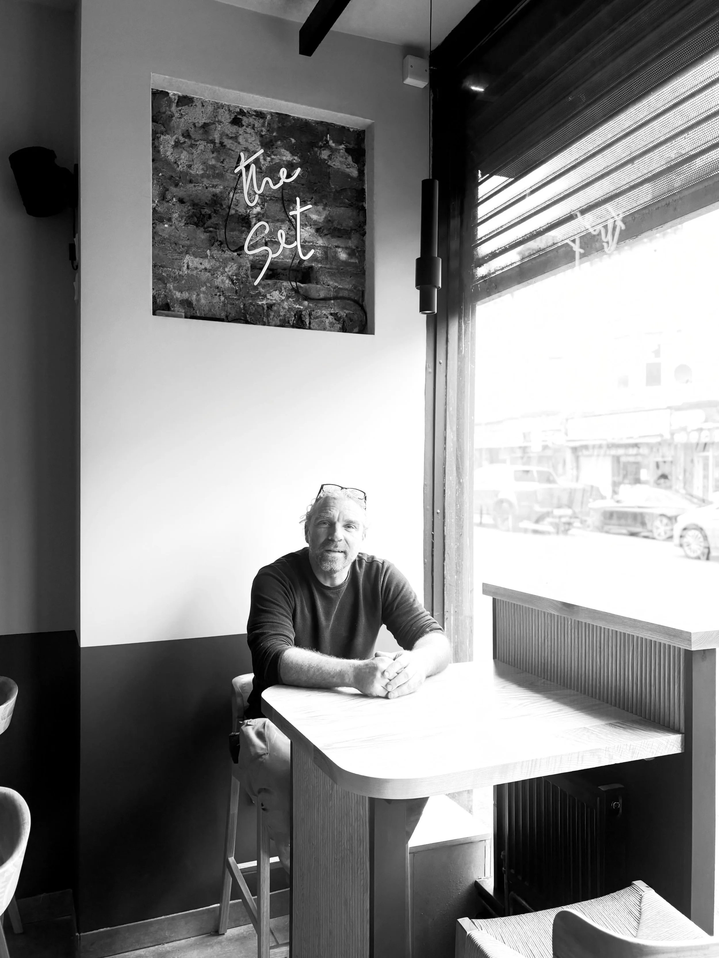 The man who built it&hellip;.

Here&rsquo;s Darren @dazchid who built the entire restaurant, from the demolition to the beautiful carpentry of the counter and finishing touches which make the space so pleasing to be in for us and customers alike.

Hi