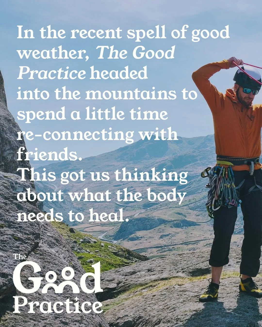Knowing What to do and When to do it can be hard enough, without trying to summon the motivation to actually get up and move to do it. 

At The Good Practice we believe that given the right environment and support the body can heal itself without a c