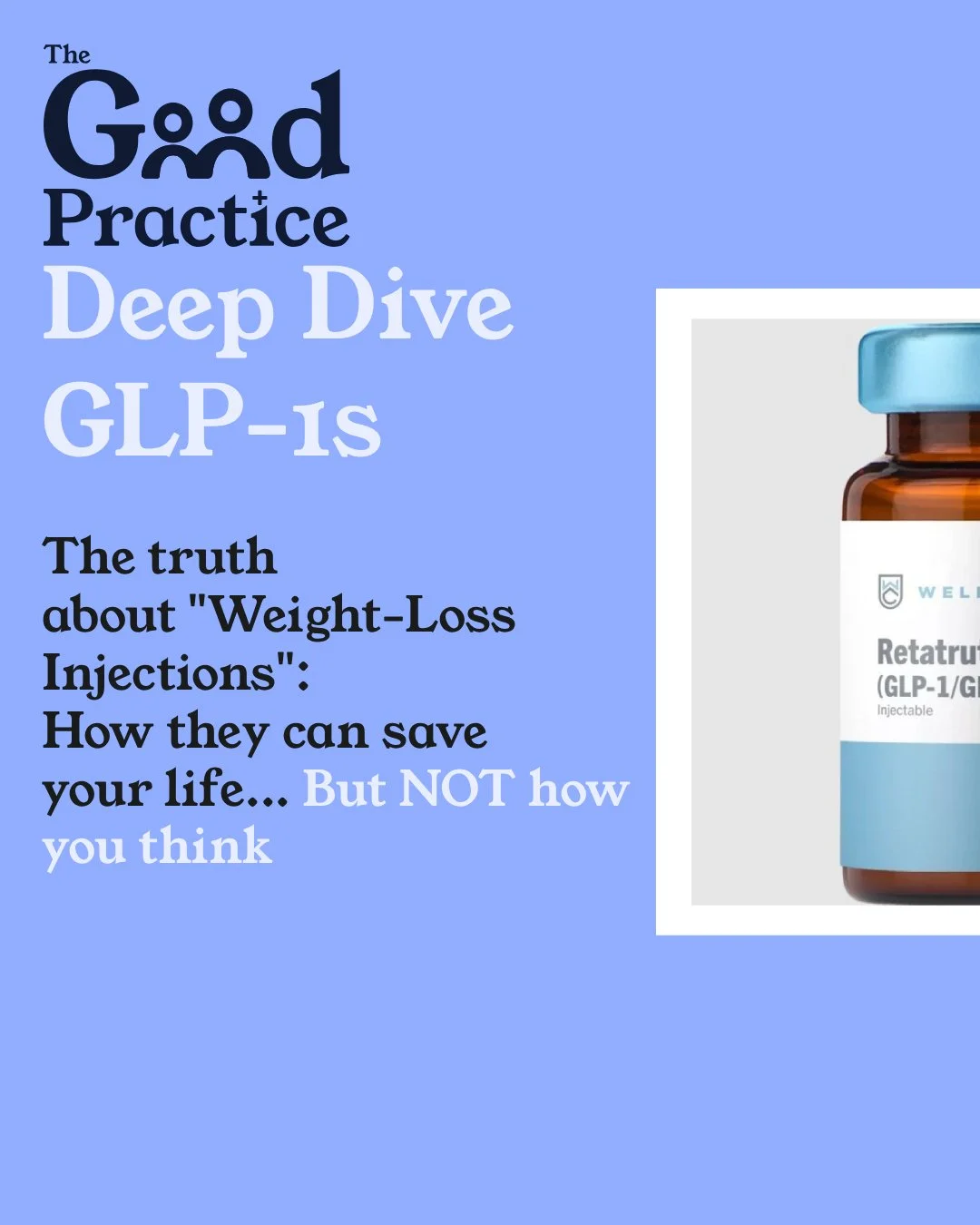 Welcome to Our Deep Dive series. 
These aim to go a little deeper into issues that might be affecting you or your loved ones.

If you have any questions following these posts, just ask and we'll do our best to reply.

- Today we tackle GLP-1 analogue