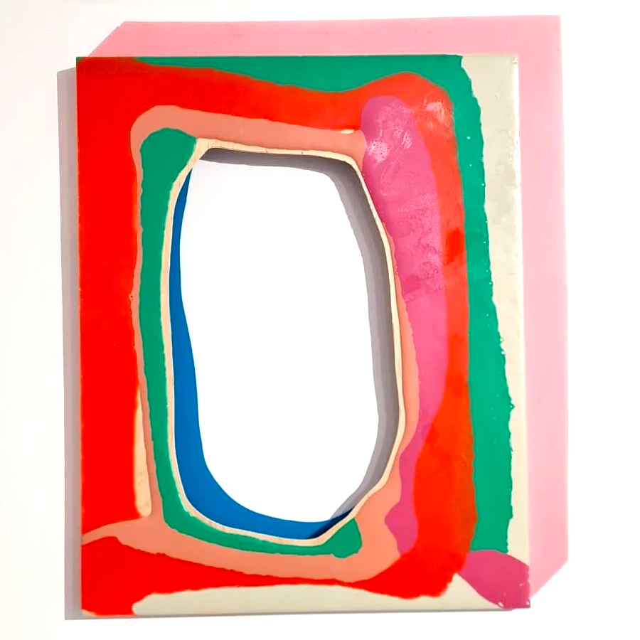 Sam Heaton, AI, 2025, wood vinylester resin and fibreglass, WAKE II, Scenius Gallery Sligo