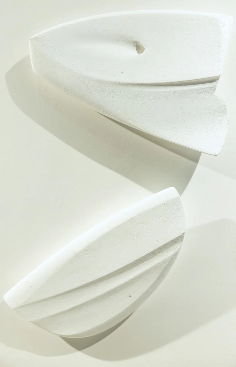 Elvis Beetham, Bumps and Dips, 2025, extruded polystyrene, WAKE, Scenius Gallery Sligo
