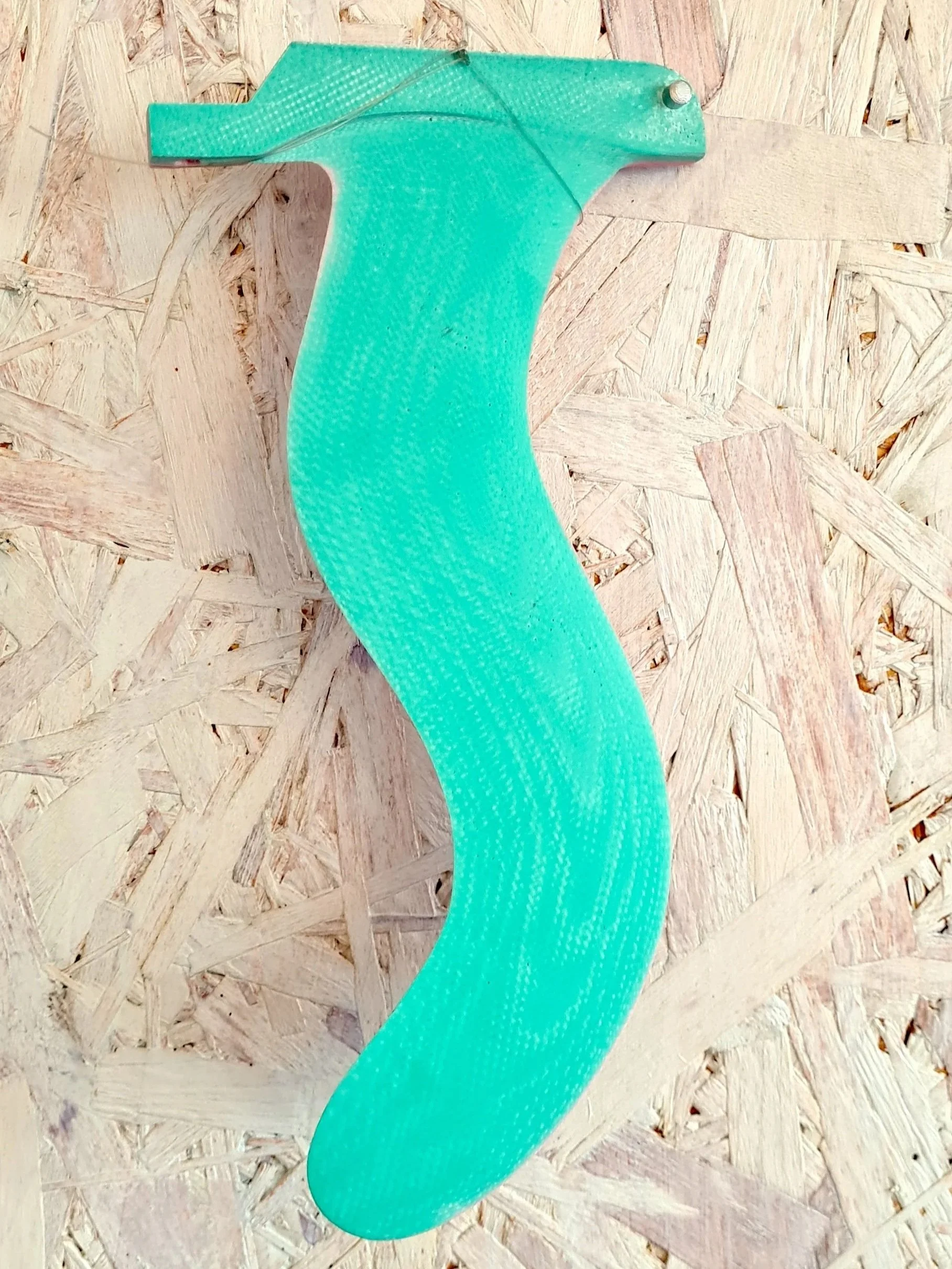 Tortional bar single fin - vinylester + TE base flex