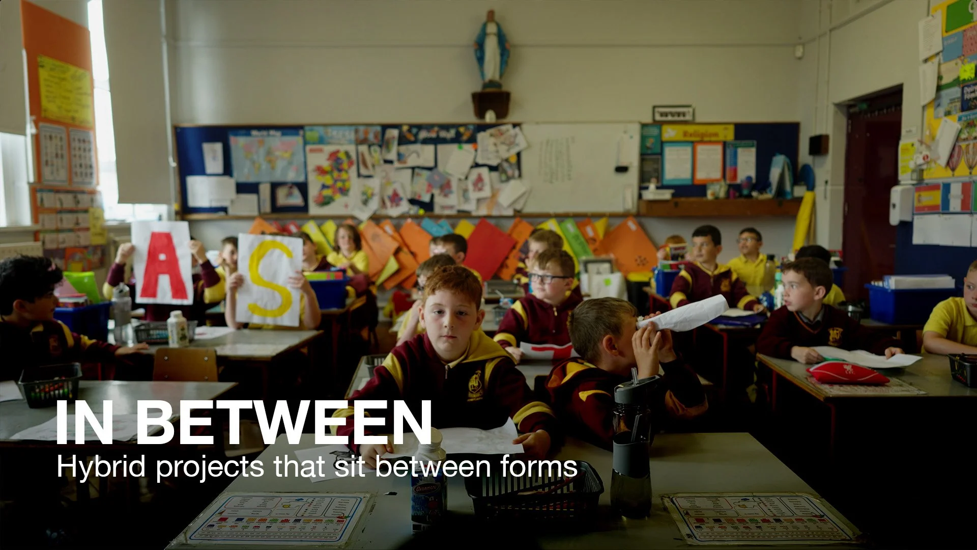 In Between: Hybrid projects that sit between forms