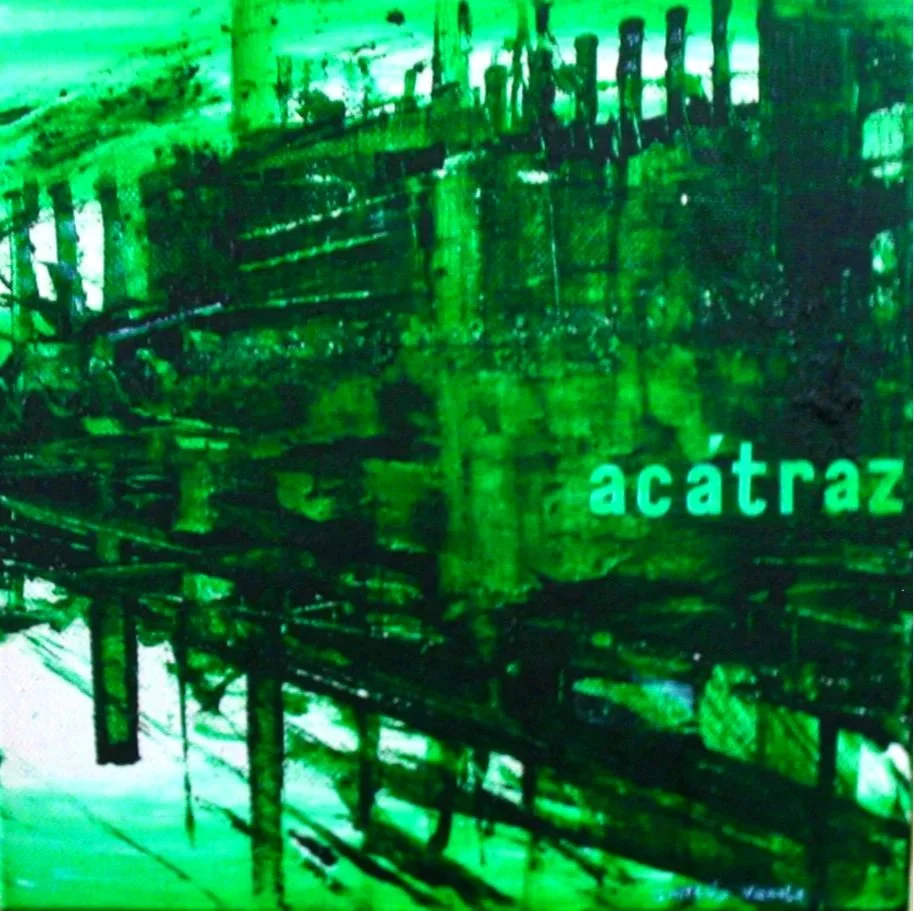 Acatraz, Mixed media. Gonzalo Varela