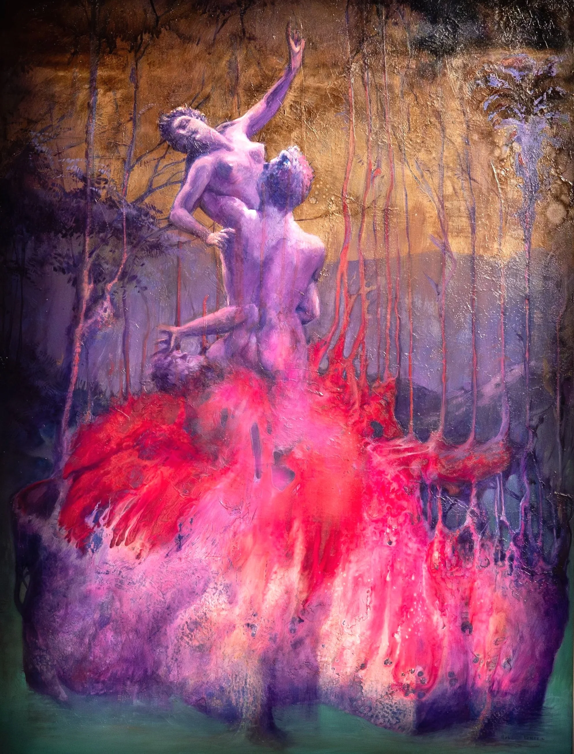 The vanishing of sabine woman 2026
Mixed media on canvas. Gonzalo Varela