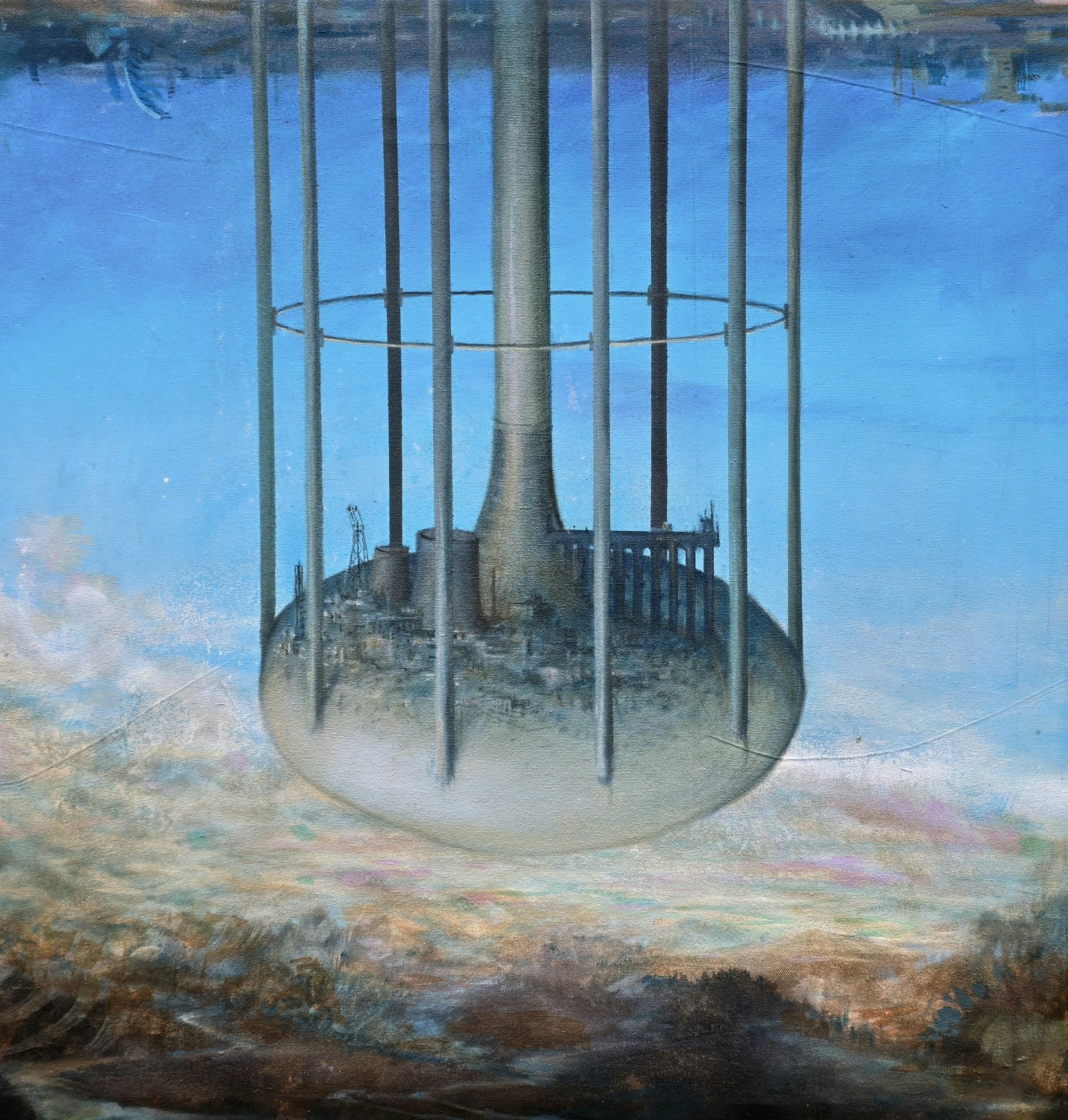 The second horizon. Oil on canvas. 
Gonzalo Varela.