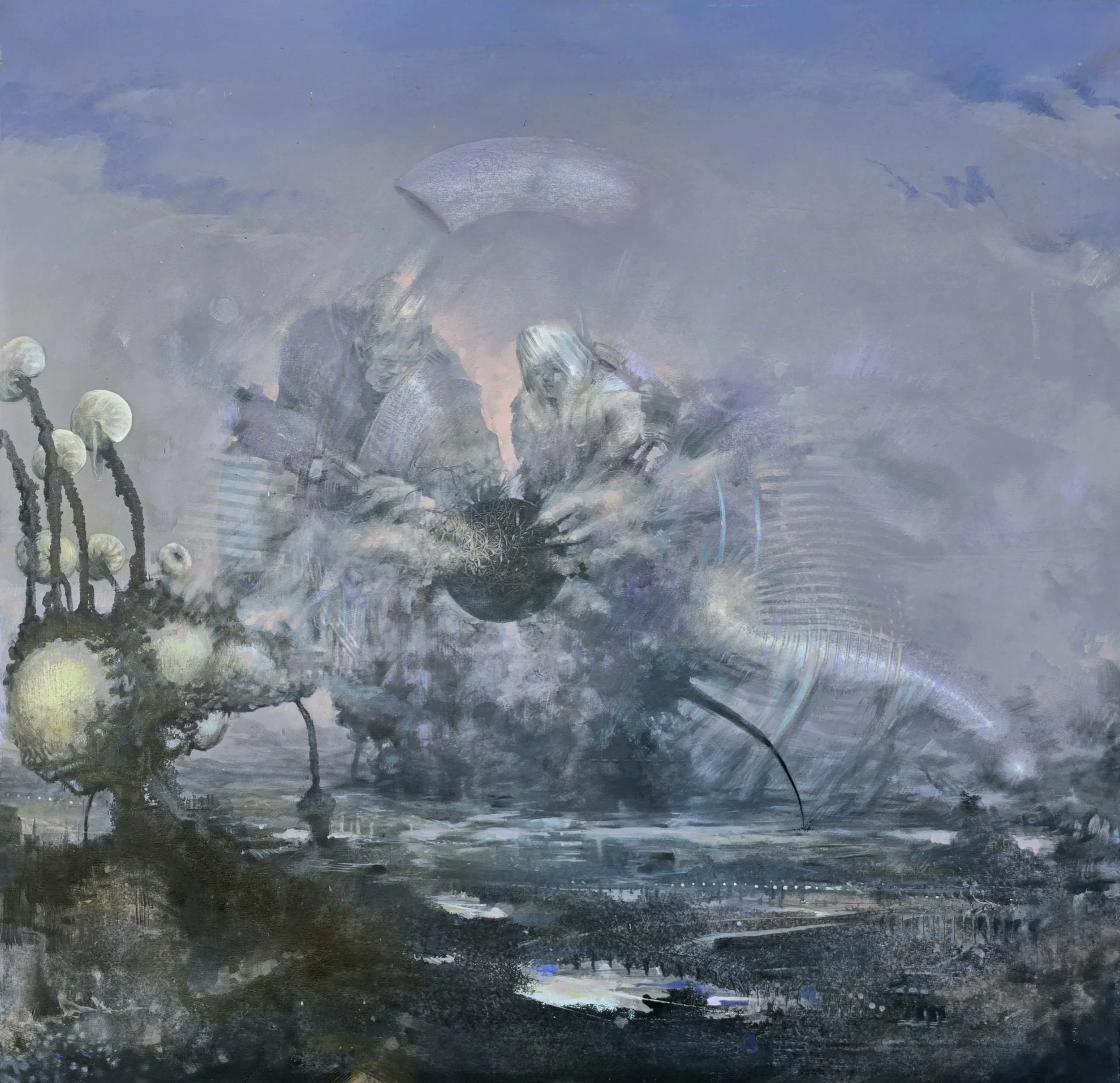 The click. Acrylic on canvas. Gonzalo Varela