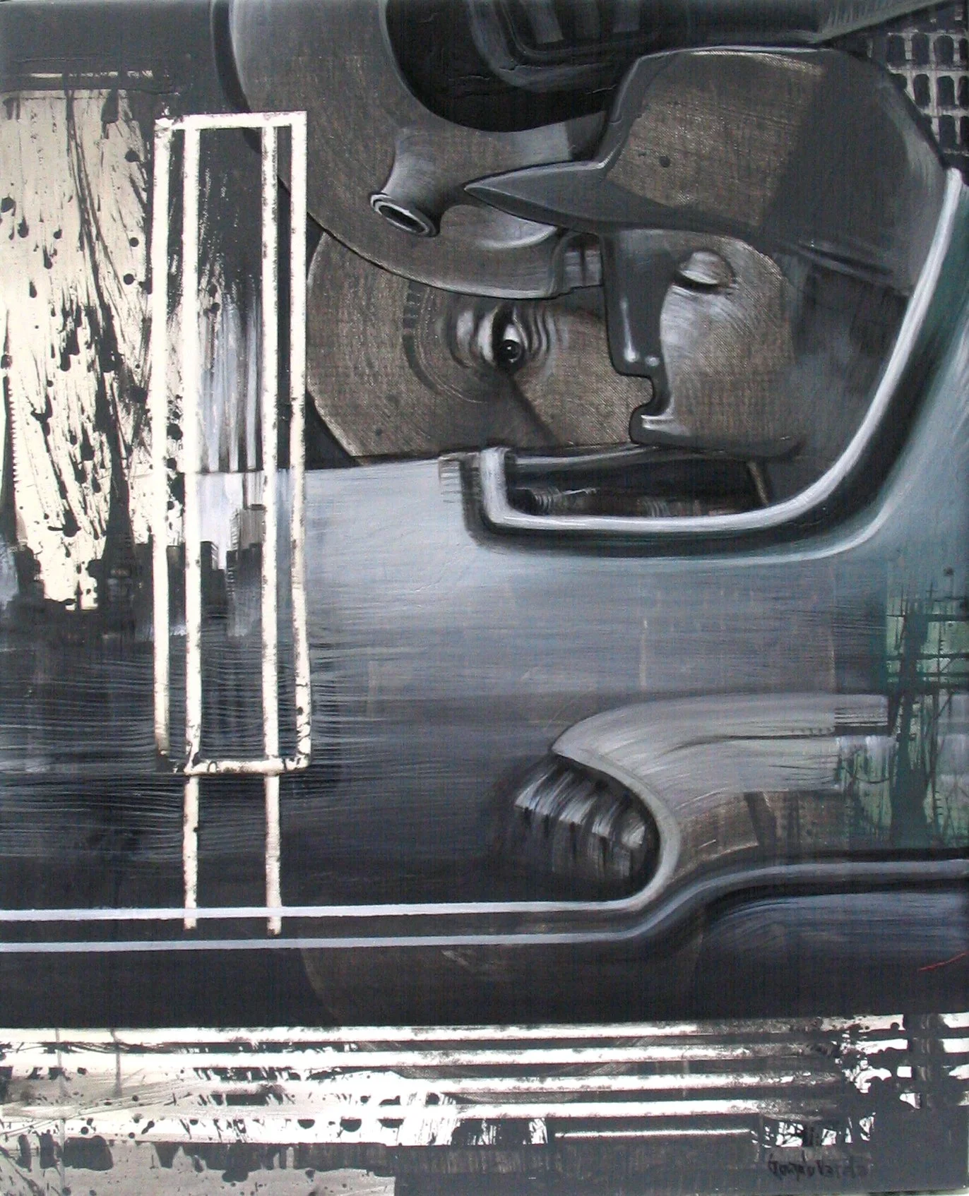 The race without end. Acrylic on canvas.
Gonzalo Varela