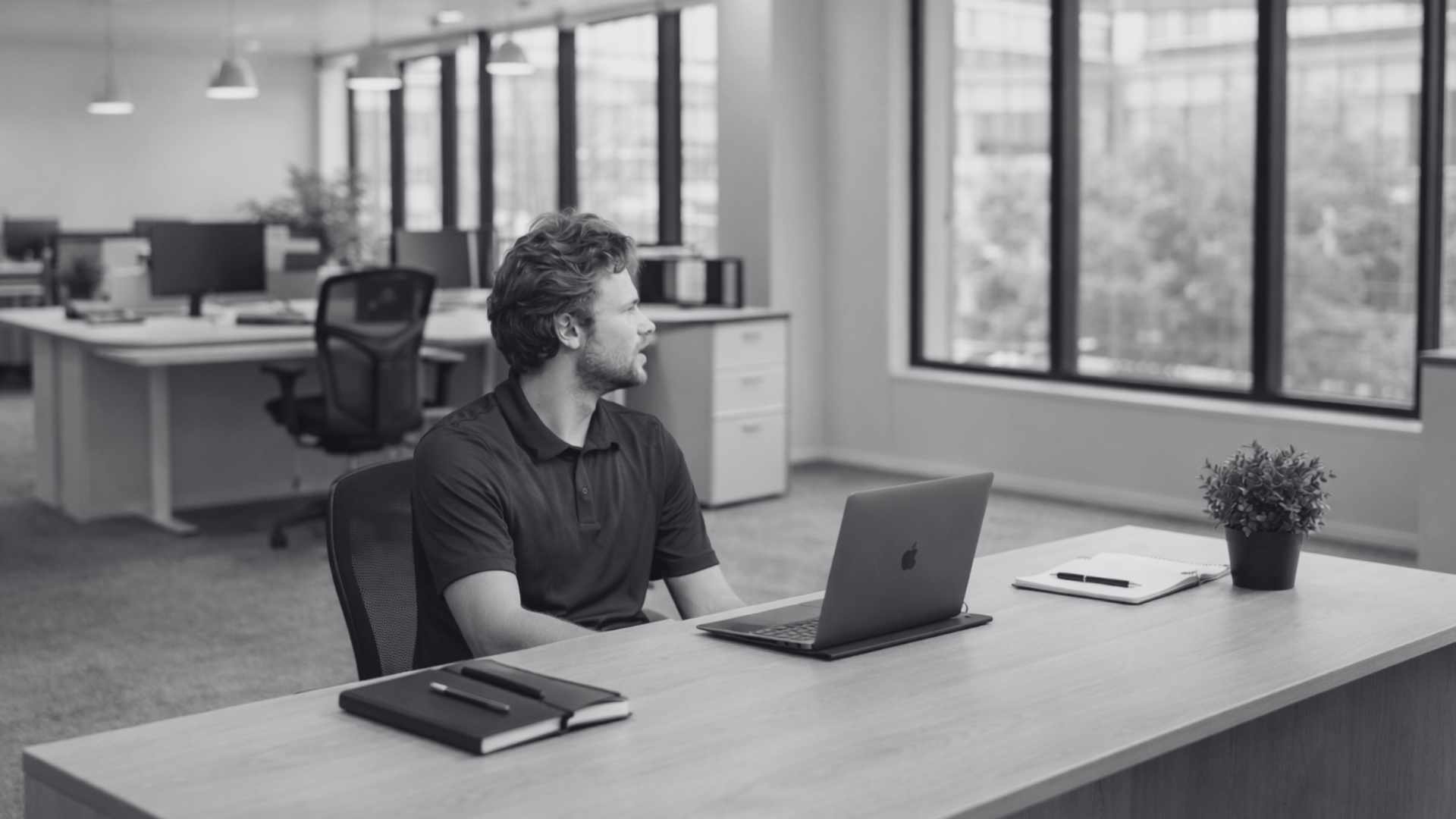 Oranssi technician working on a roof project