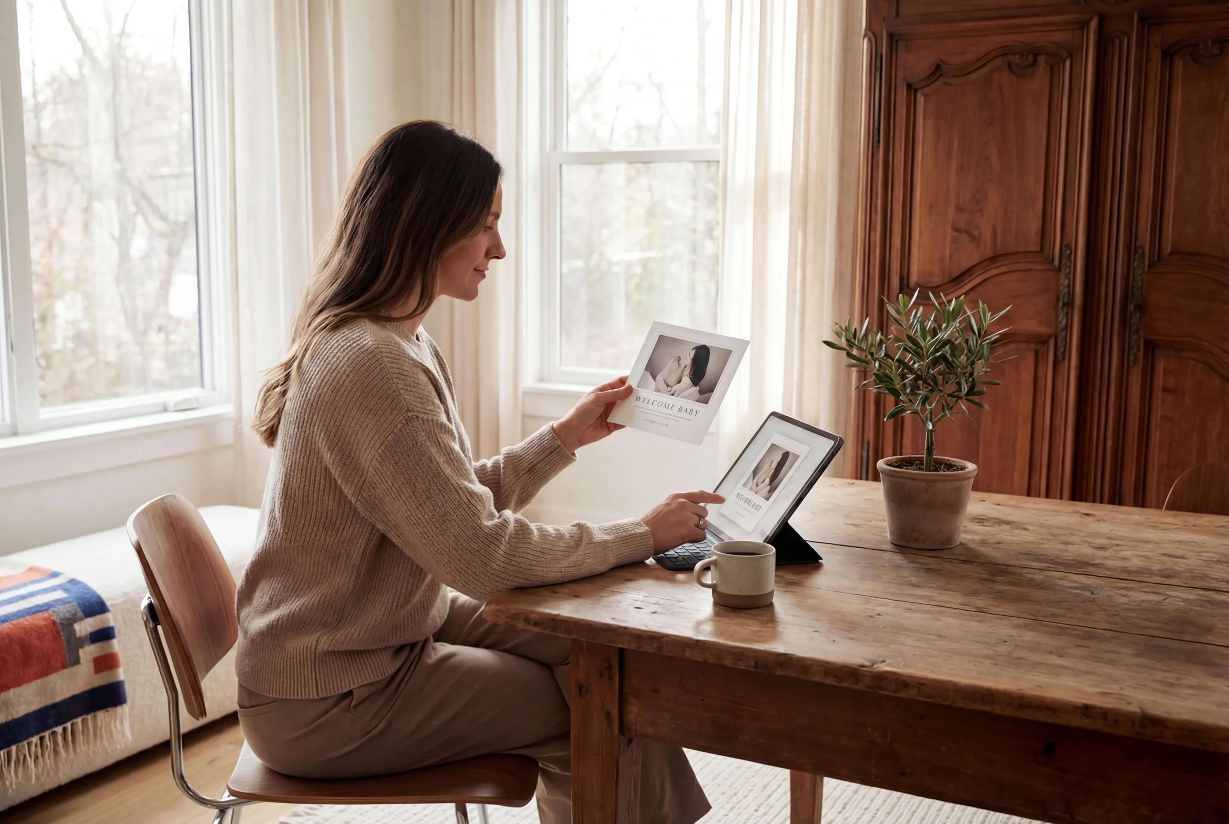 Digital vs Printed Baby Announcements