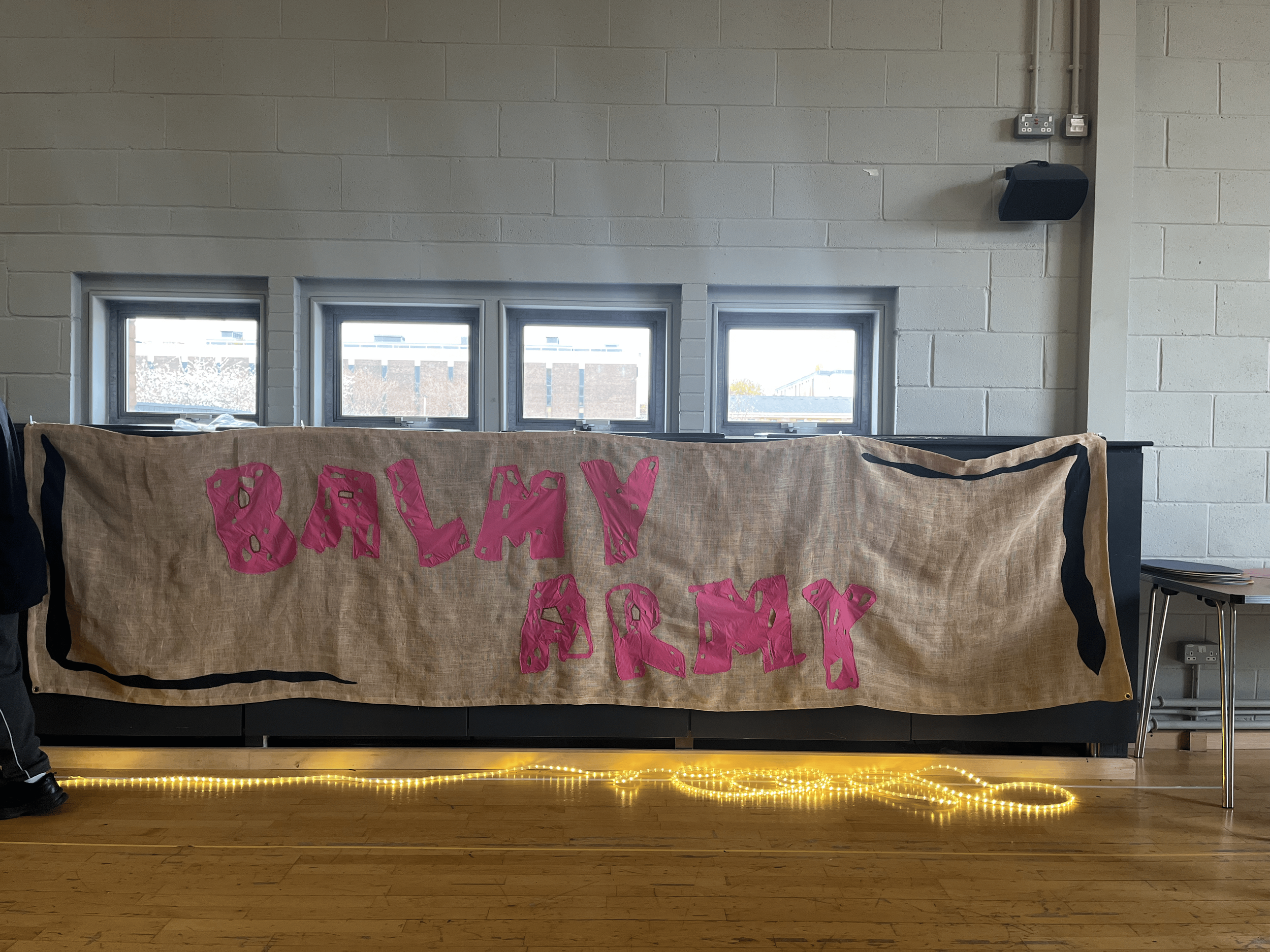 Contact: Balmy Army (co produced by HOME, MIF, The Horsfall)