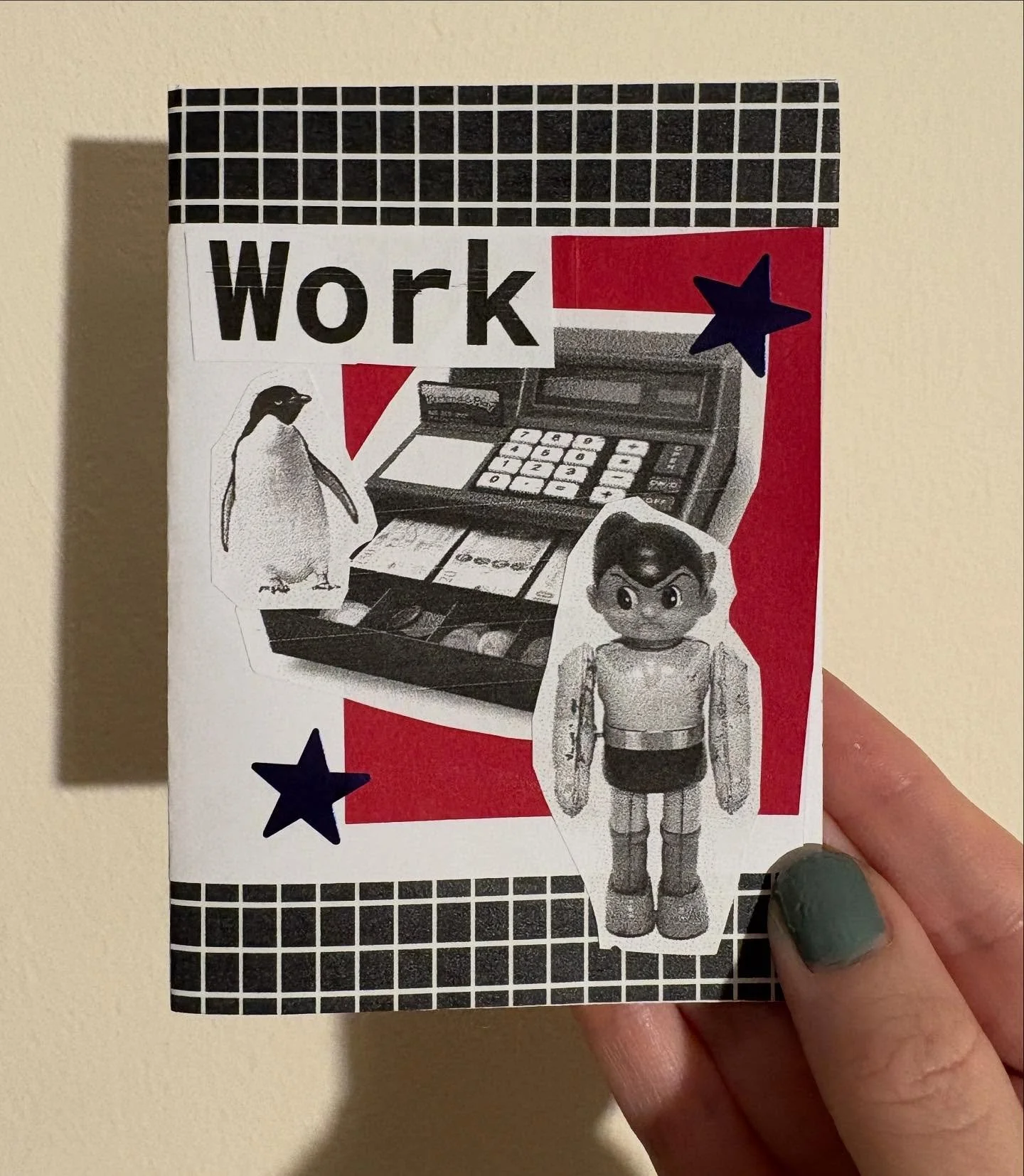 A mini zine of work experiences 🙃. 

For content warnings- be mindful it&rsquo;s about inaccessible working. And if this is a particularly difficult subject at the moment - read with care or give it a skip. 🩷🩵

Image description in alt text 🌟🤝 
